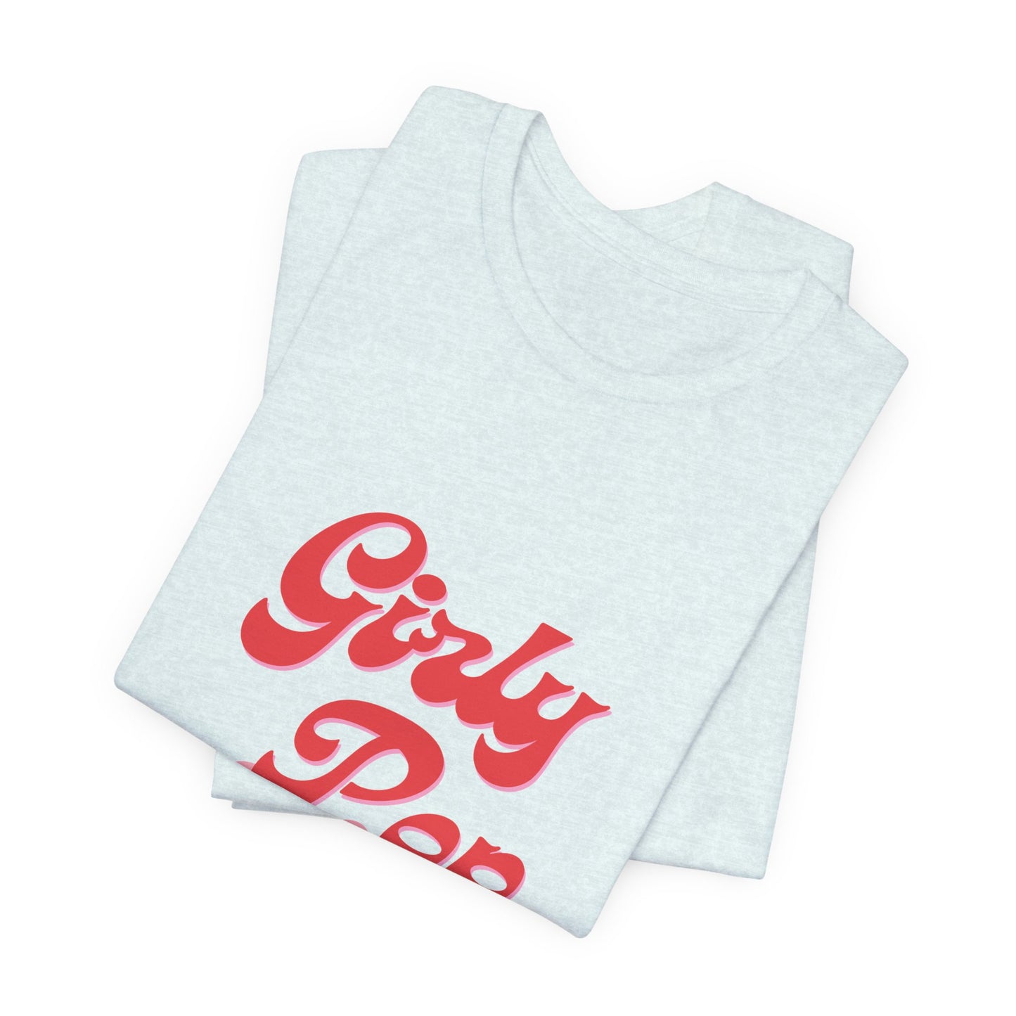 Girly pop graphic Jersey Short Sleeve Tee