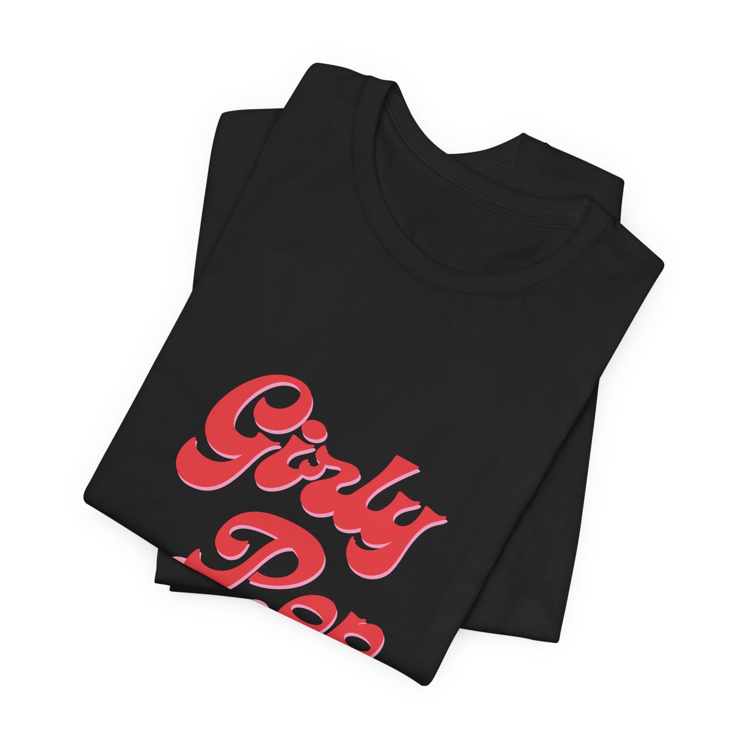 Girly pop graphic Jersey Short Sleeve Tee
