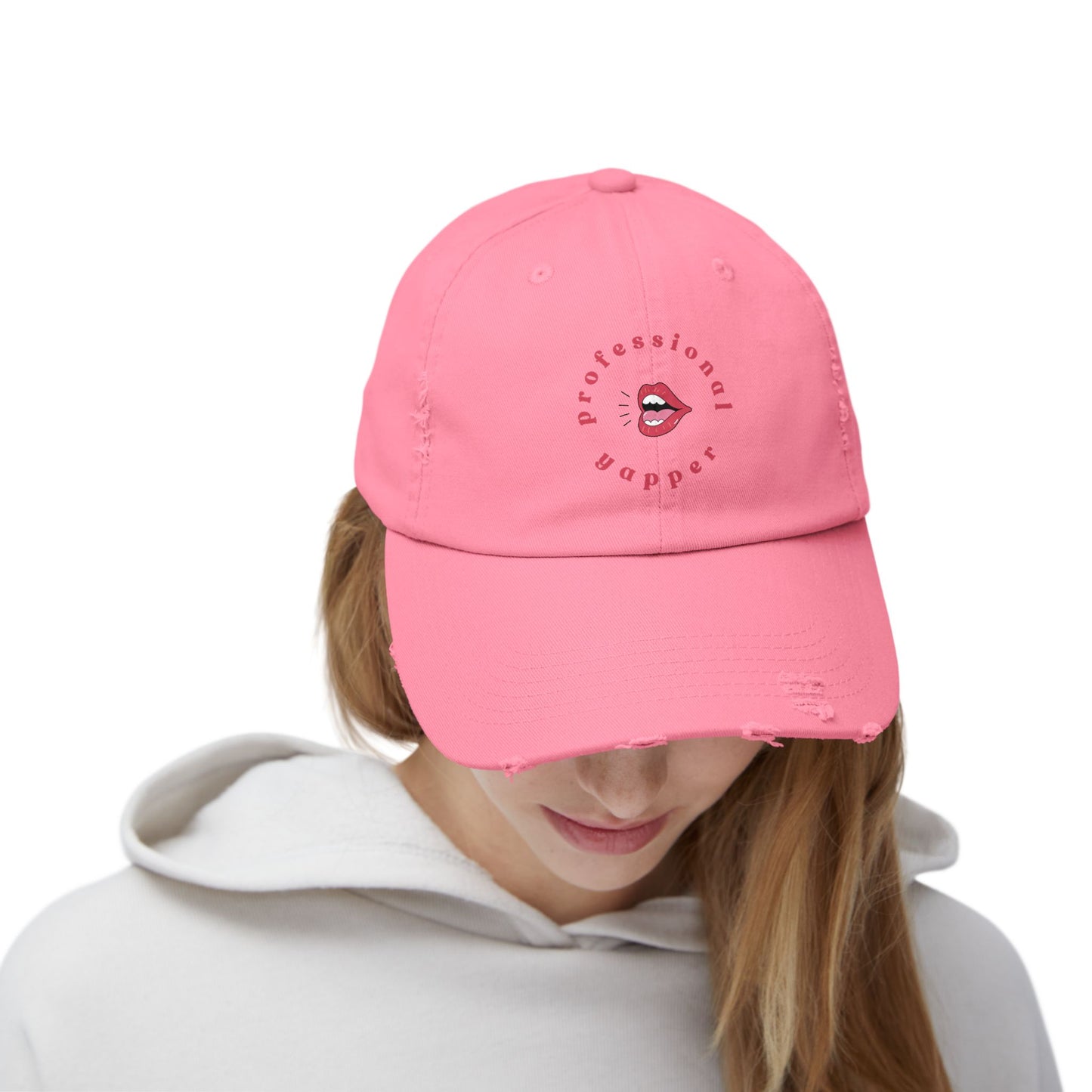 Professional Yapper Distressed Cap