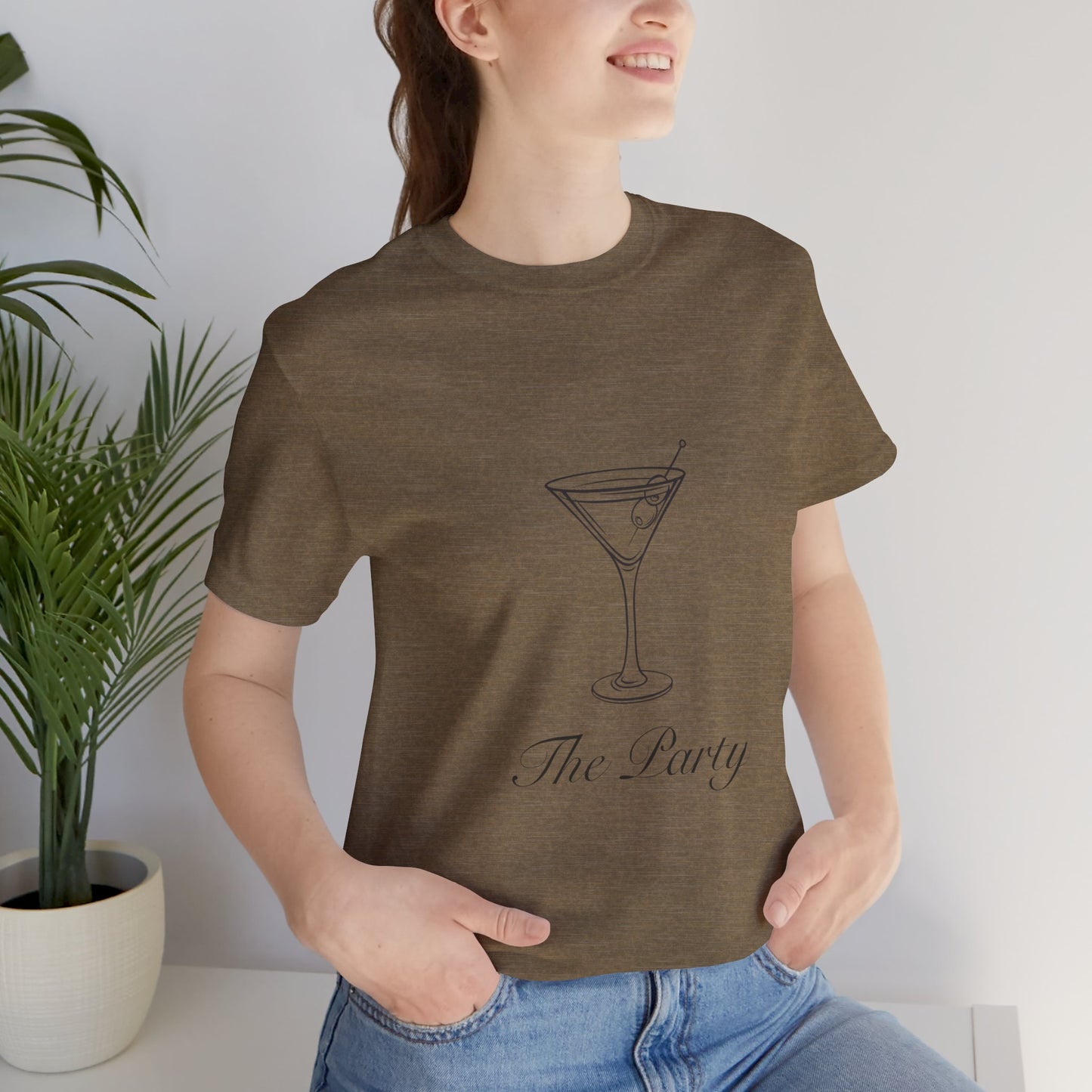 The Party Bachelorette Bridesmaids Jersey Short Sleeve Tee