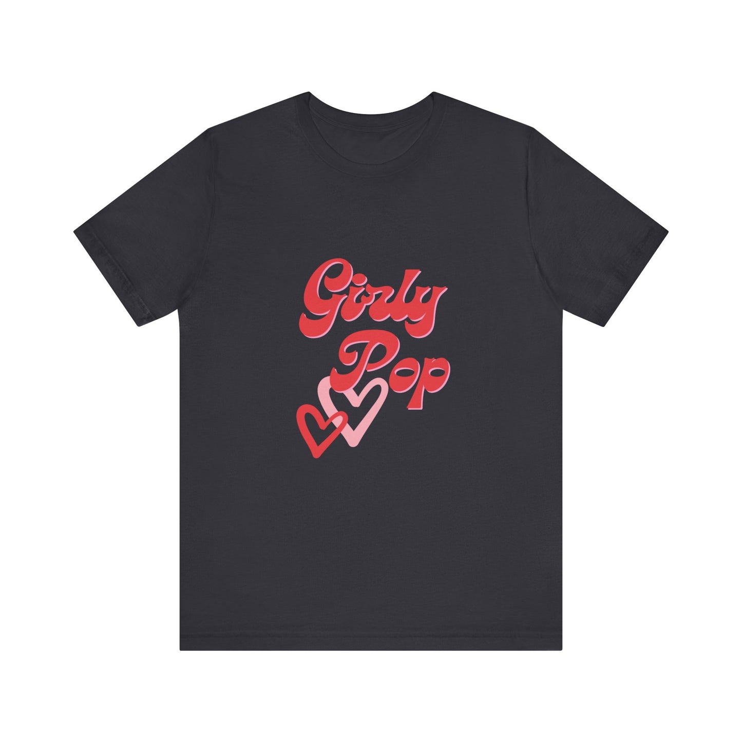 Girly pop graphic Jersey Short Sleeve Tee