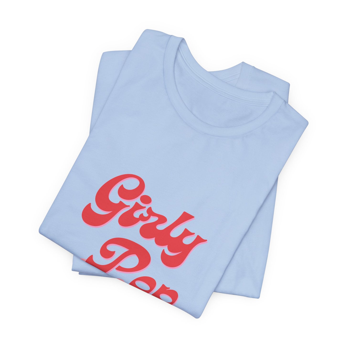 Girly pop graphic Jersey Short Sleeve Tee