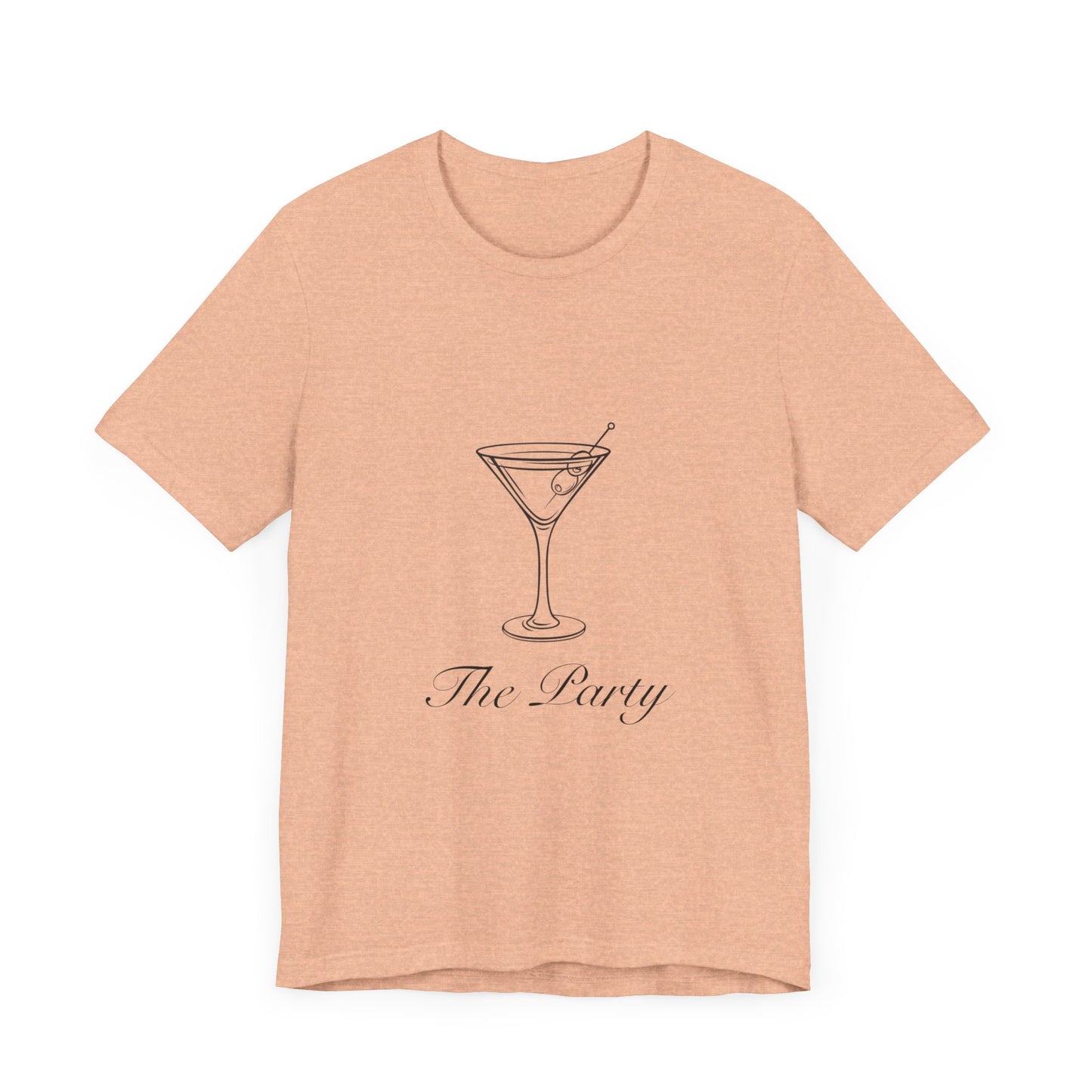 The Party Bachelorette Bridesmaids Jersey Short Sleeve Tee