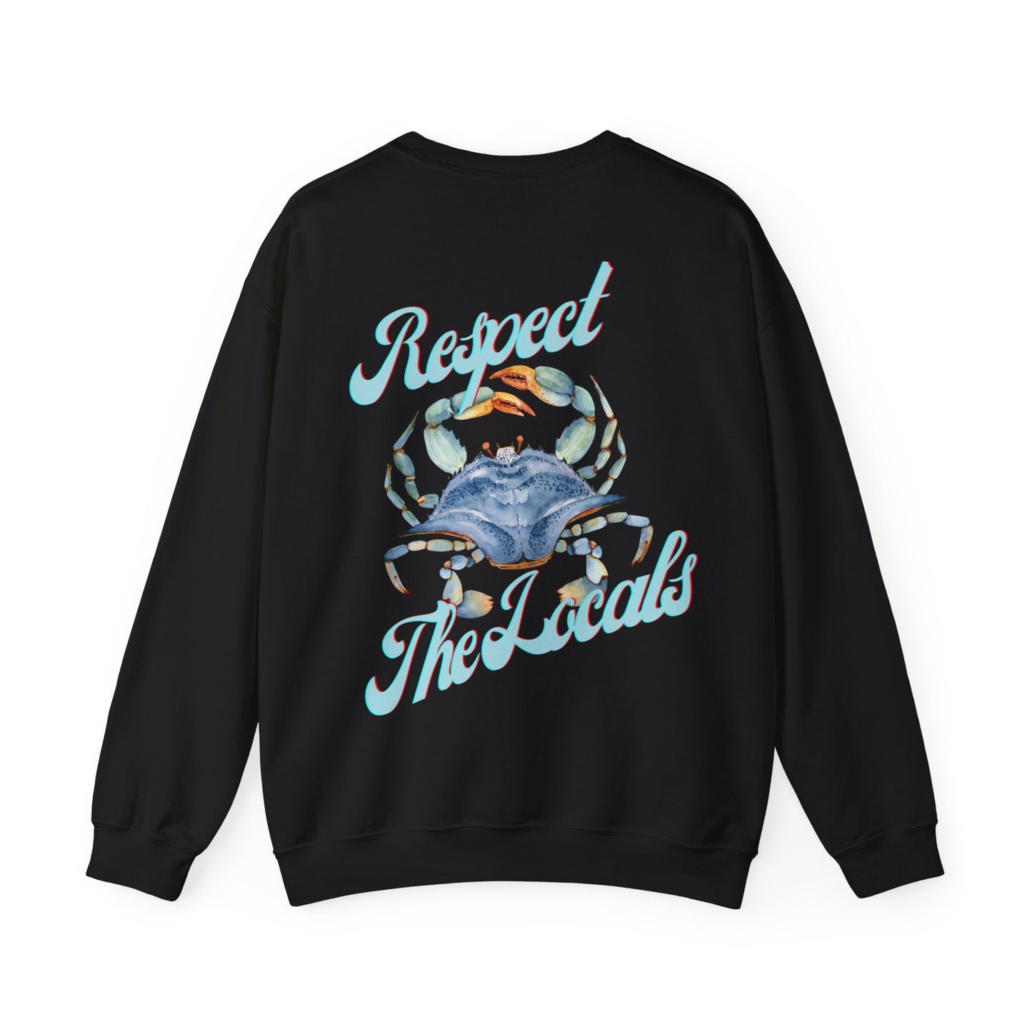 Respect the Locals Unisex Heavy Blend™ Crewneck Sweatshirt
