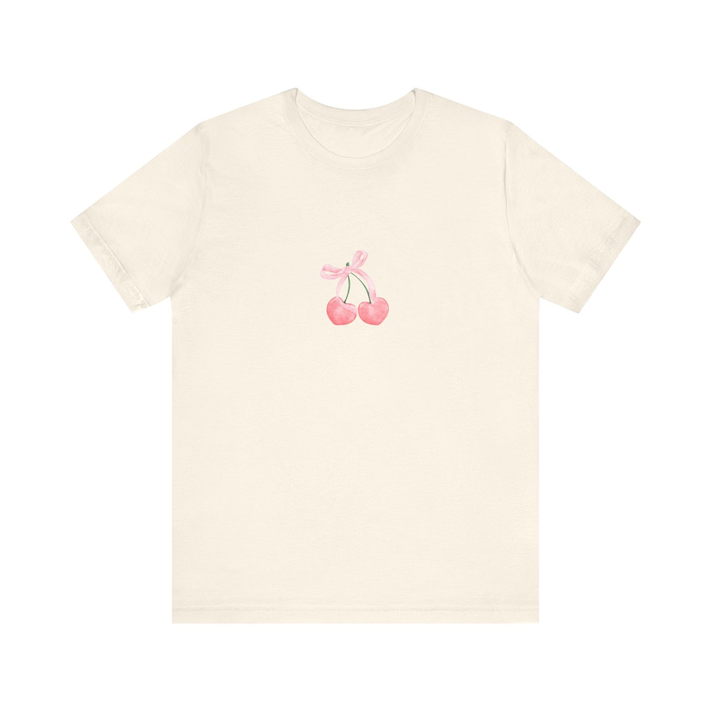 Coquette Cherries Jersey Short Sleeve Tee
