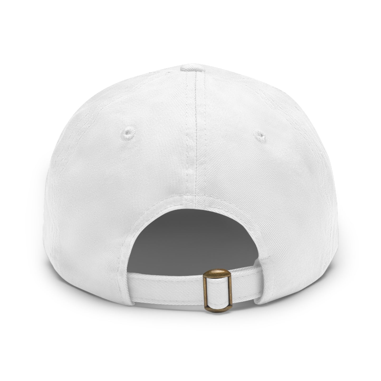 Fluent in Fowl Language Chicken Dad Hat with Leather Patch (Round)