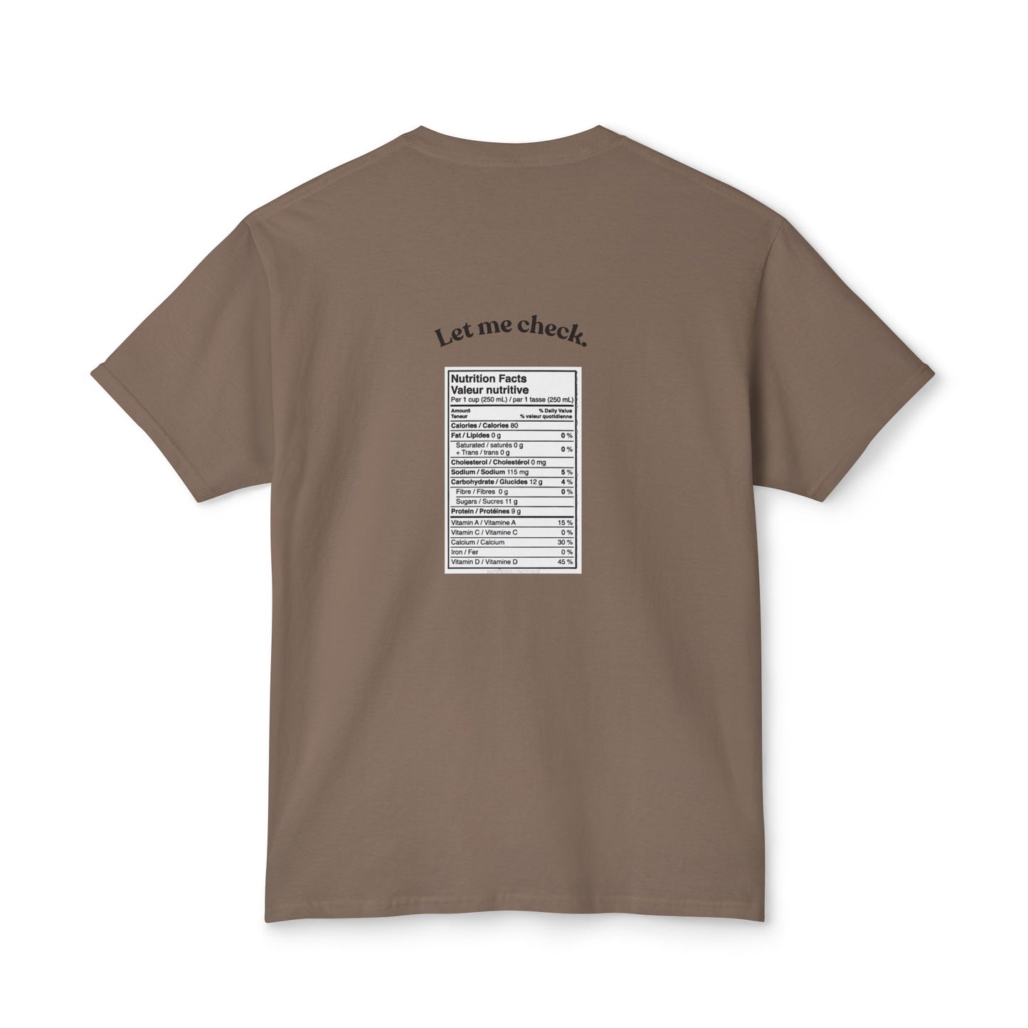 Let Me Check Ingredients Shirt