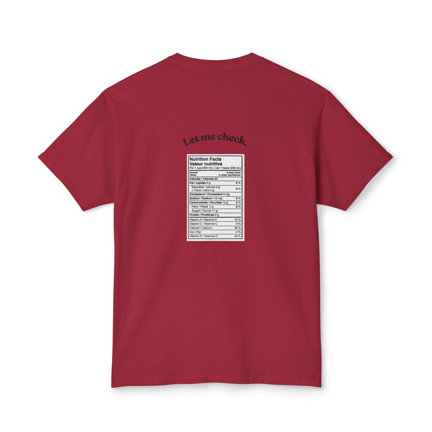 Let Me Check Ingredients Shirt