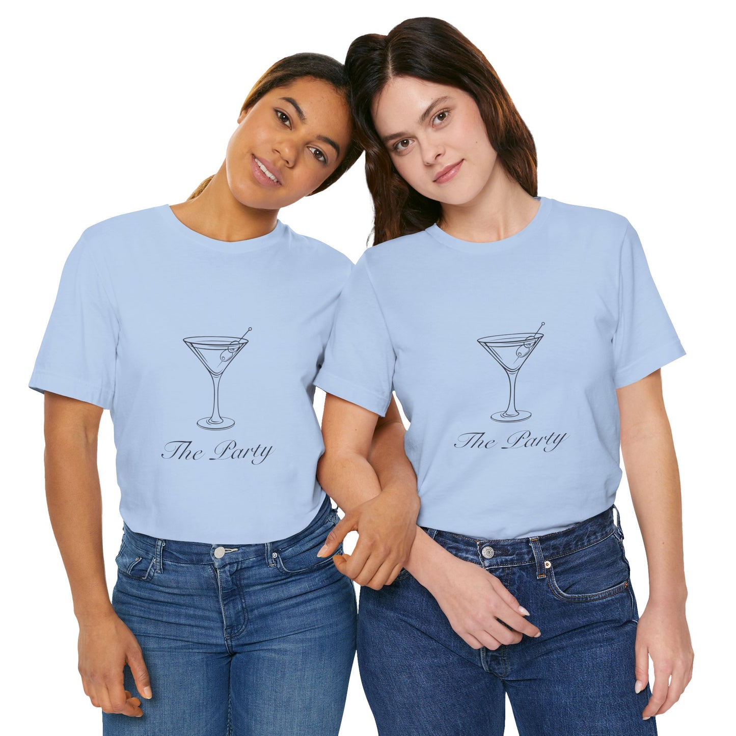 The Party Bachelorette Bridesmaids Jersey Short Sleeve Tee