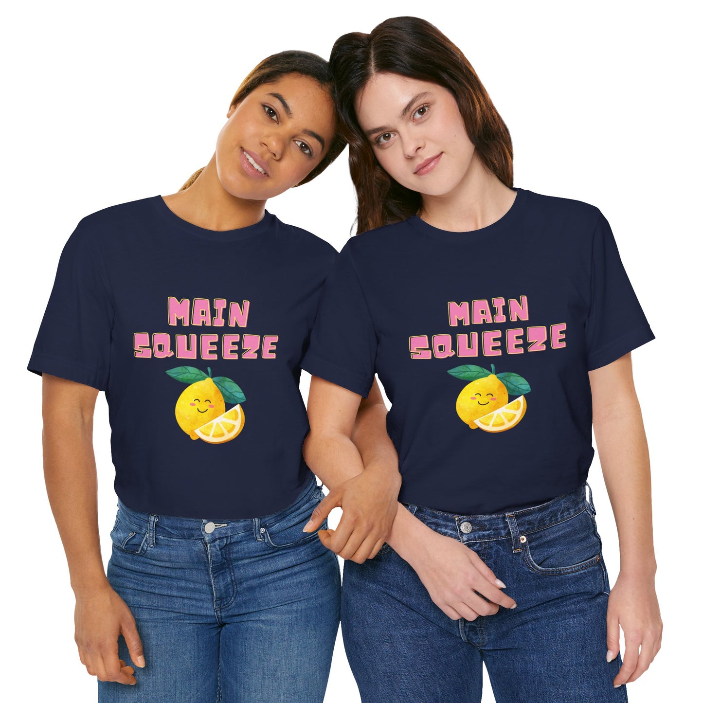 Main squeeze lemon graphic Short Sleeve Tee