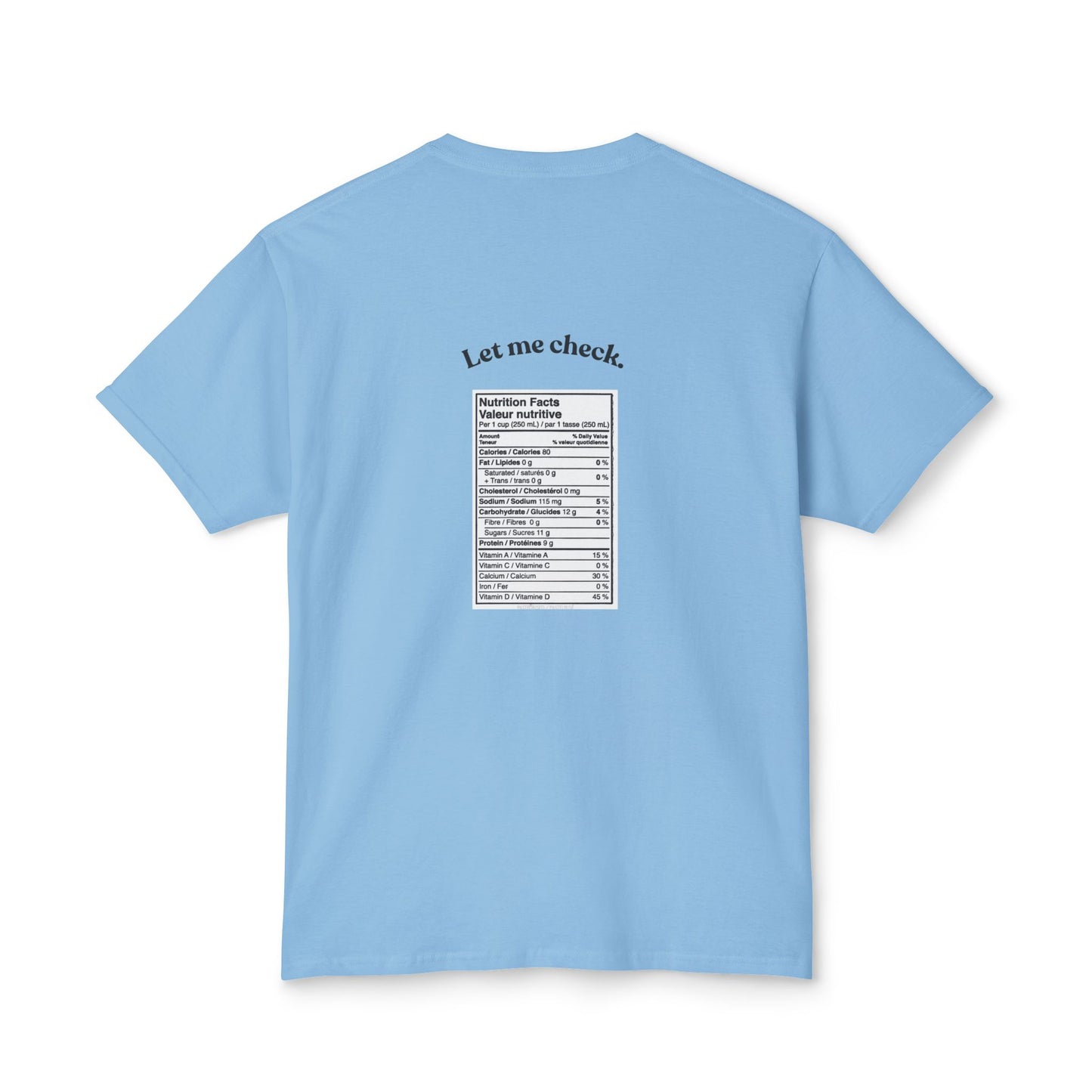 Let Me Check Ingredients Shirt