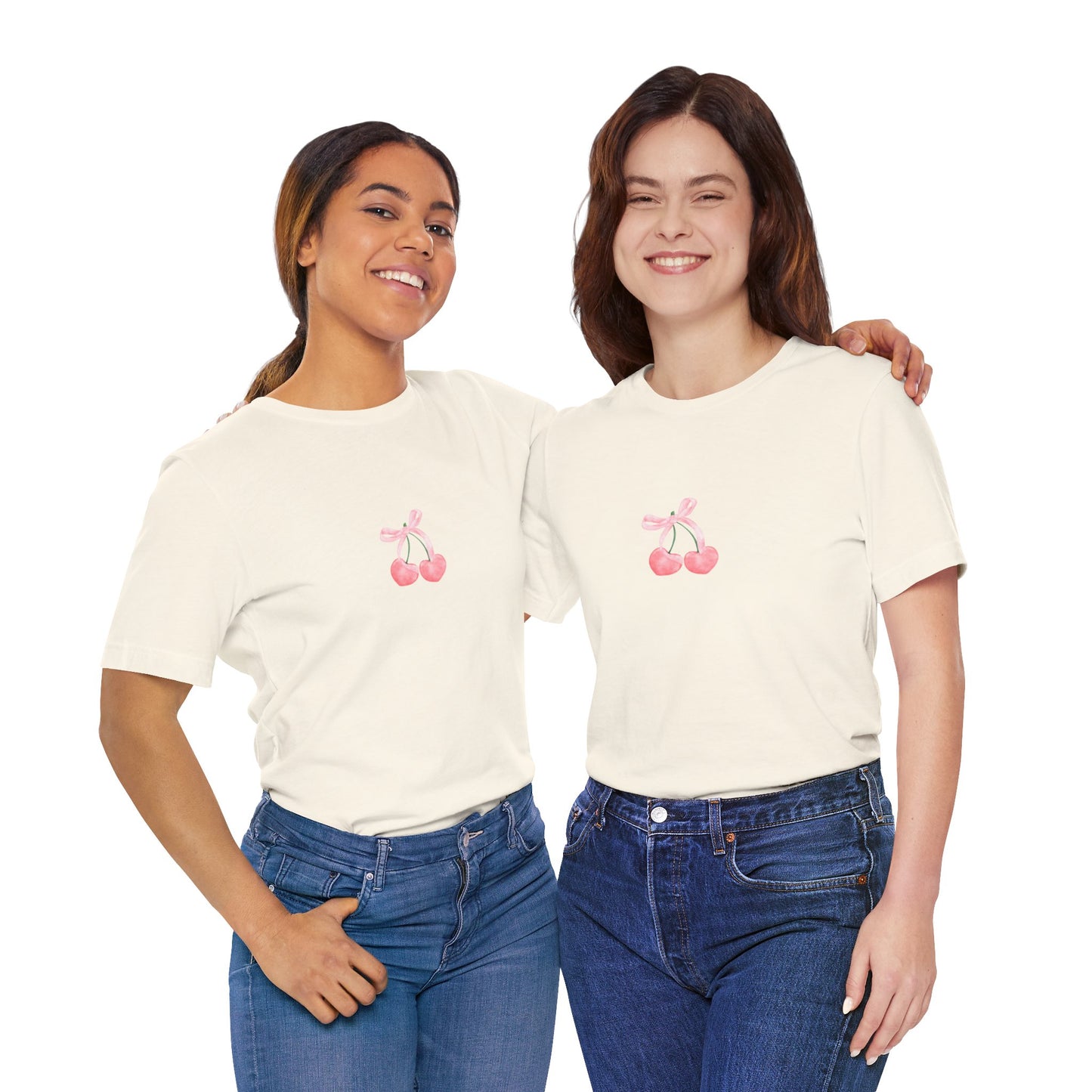 Coquette Cherries Jersey Short Sleeve Tee