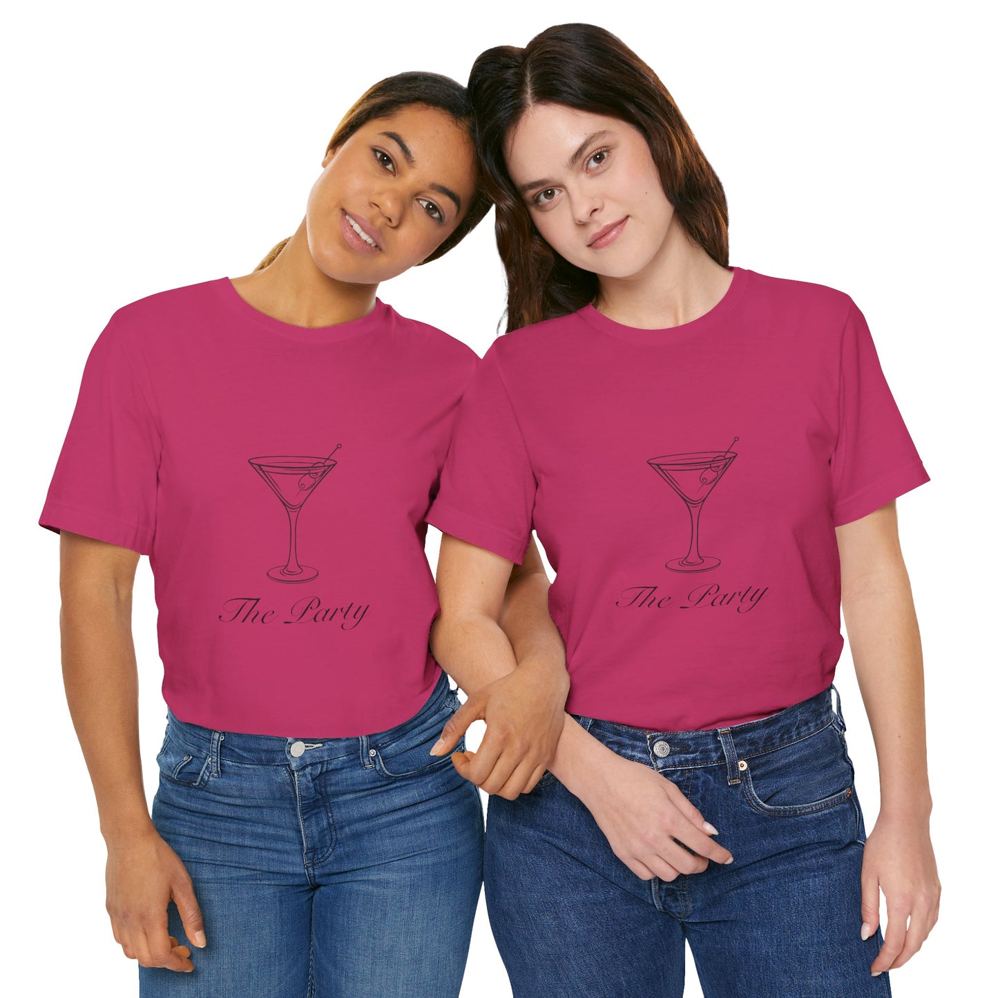 The Party Bachelorette Bridesmaids Jersey Short Sleeve Tee