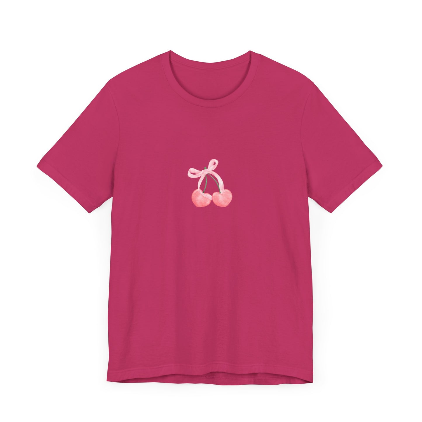Coquette Cherries Jersey Short Sleeve Tee