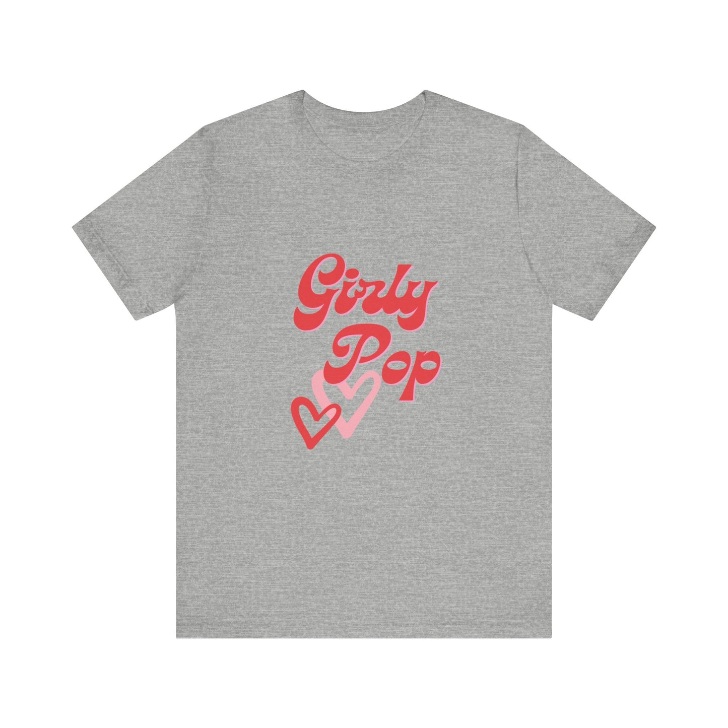 Girly pop graphic Jersey Short Sleeve Tee
