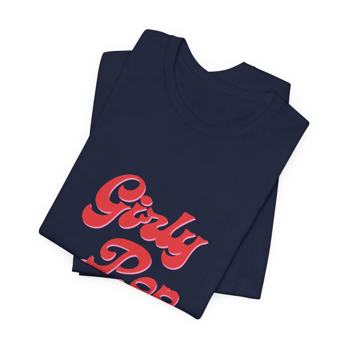 Girly pop graphic Jersey Short Sleeve Tee
