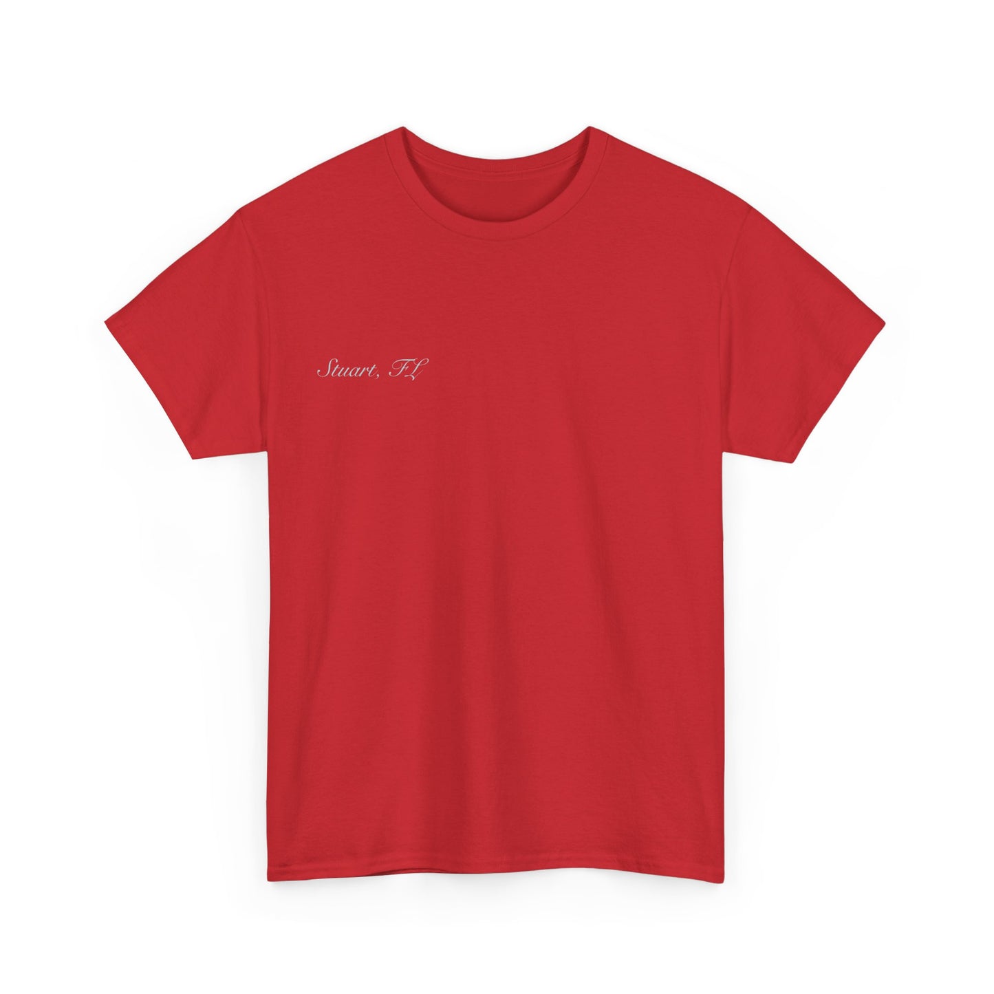 Stuart FL Respect the Locals Crab Unisex Heavy Cotton Tee