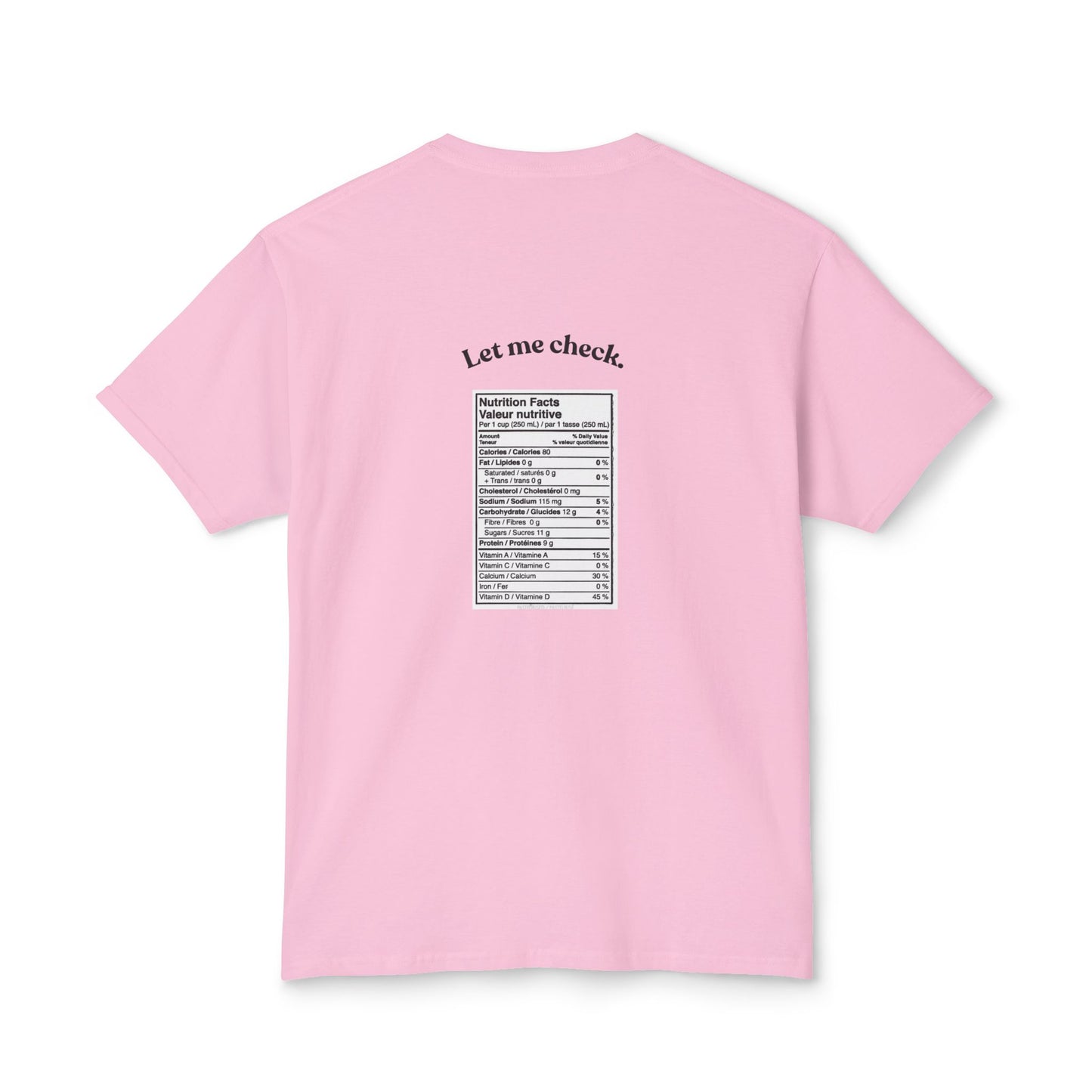 Let Me Check Ingredients Shirt