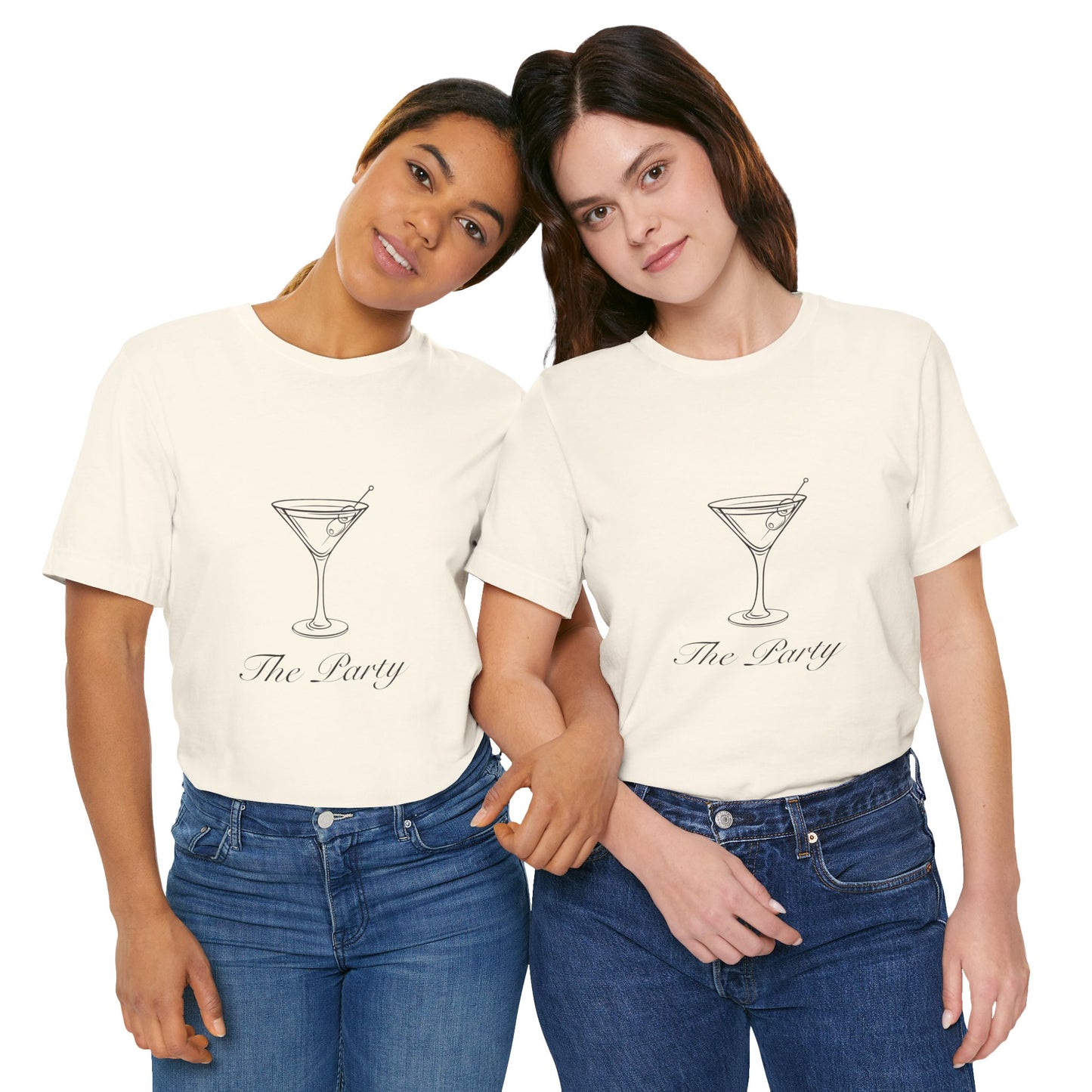 The Party Bachelorette Bridesmaids Jersey Short Sleeve Tee