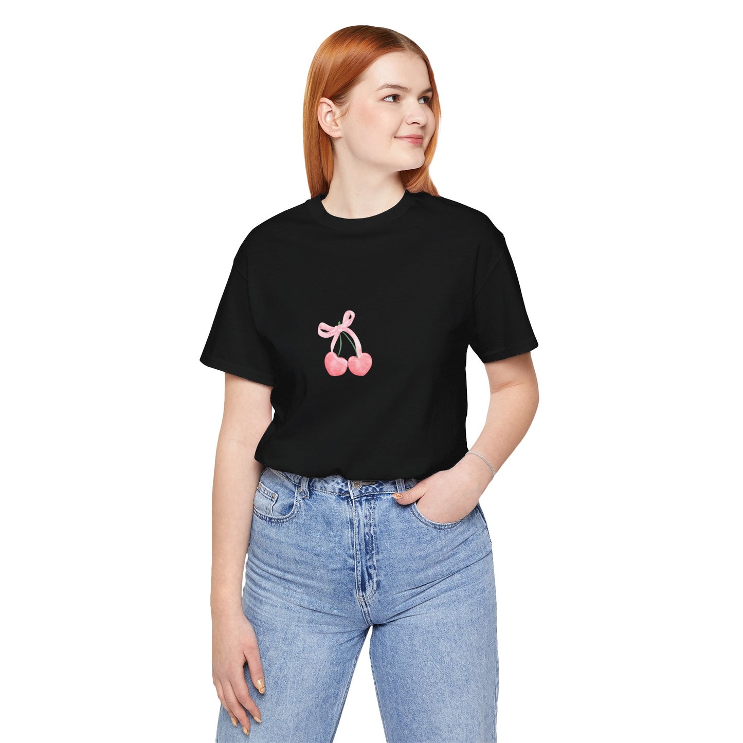 Coquette Cherries Jersey Short Sleeve Tee