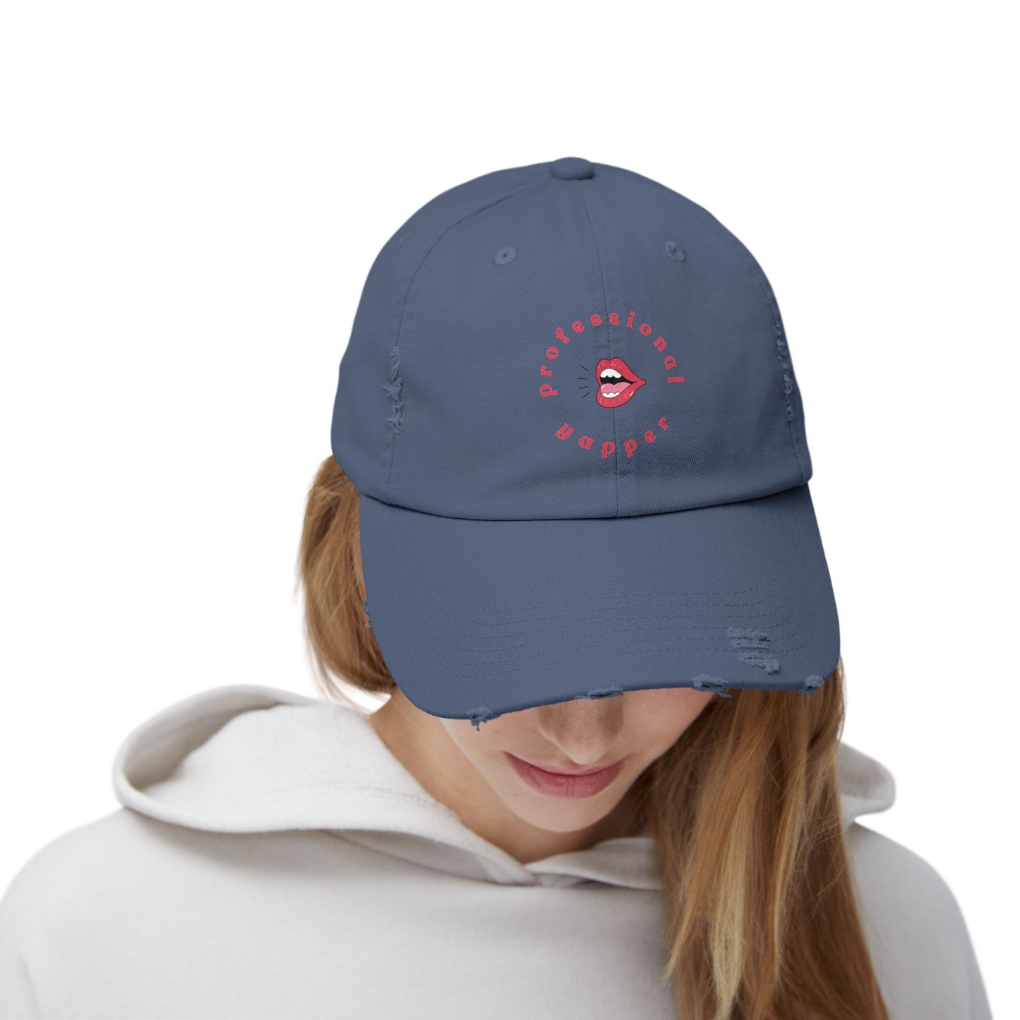 Professional Yapper Distressed Cap