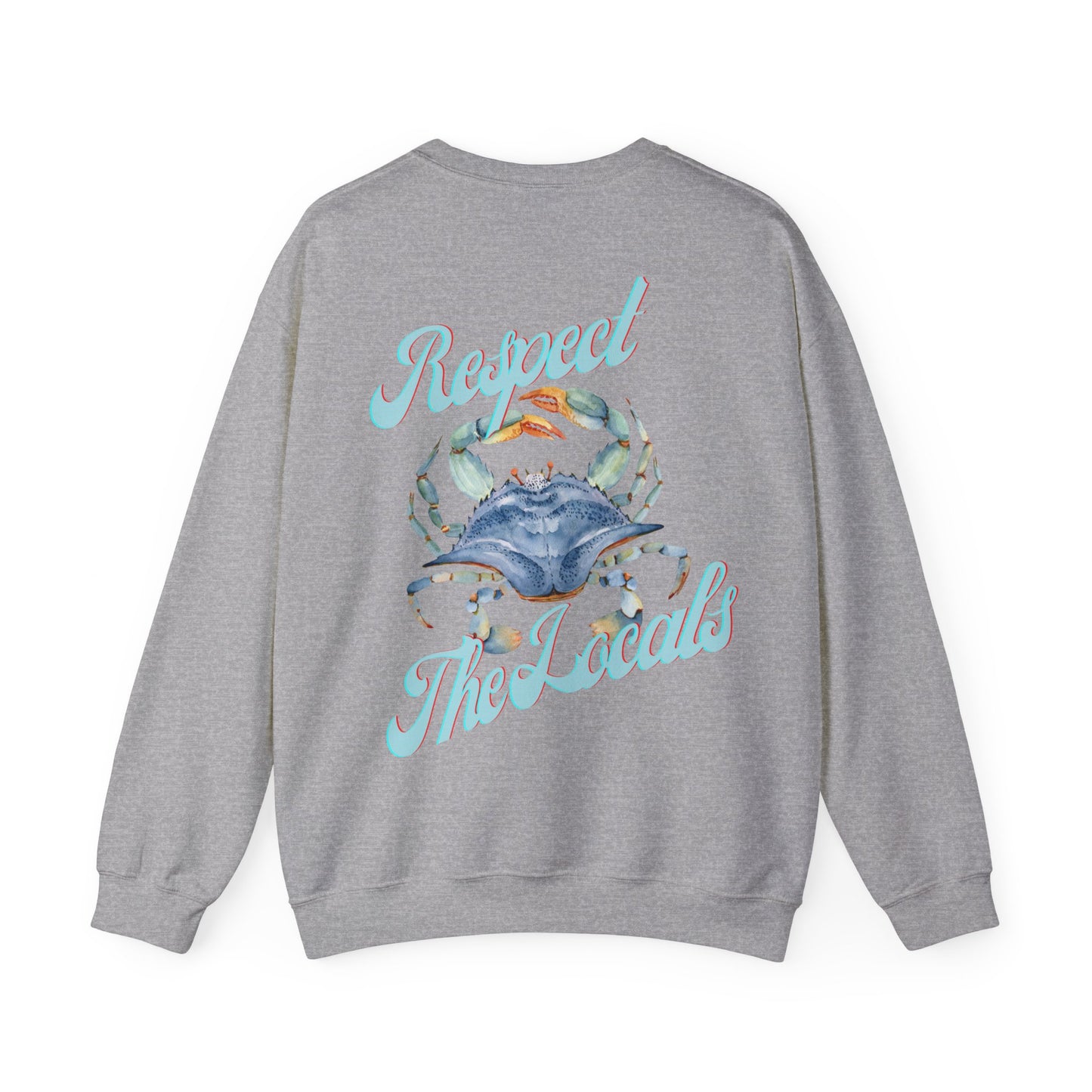 Respect the Locals Unisex Heavy Blend™ Crewneck Sweatshirt