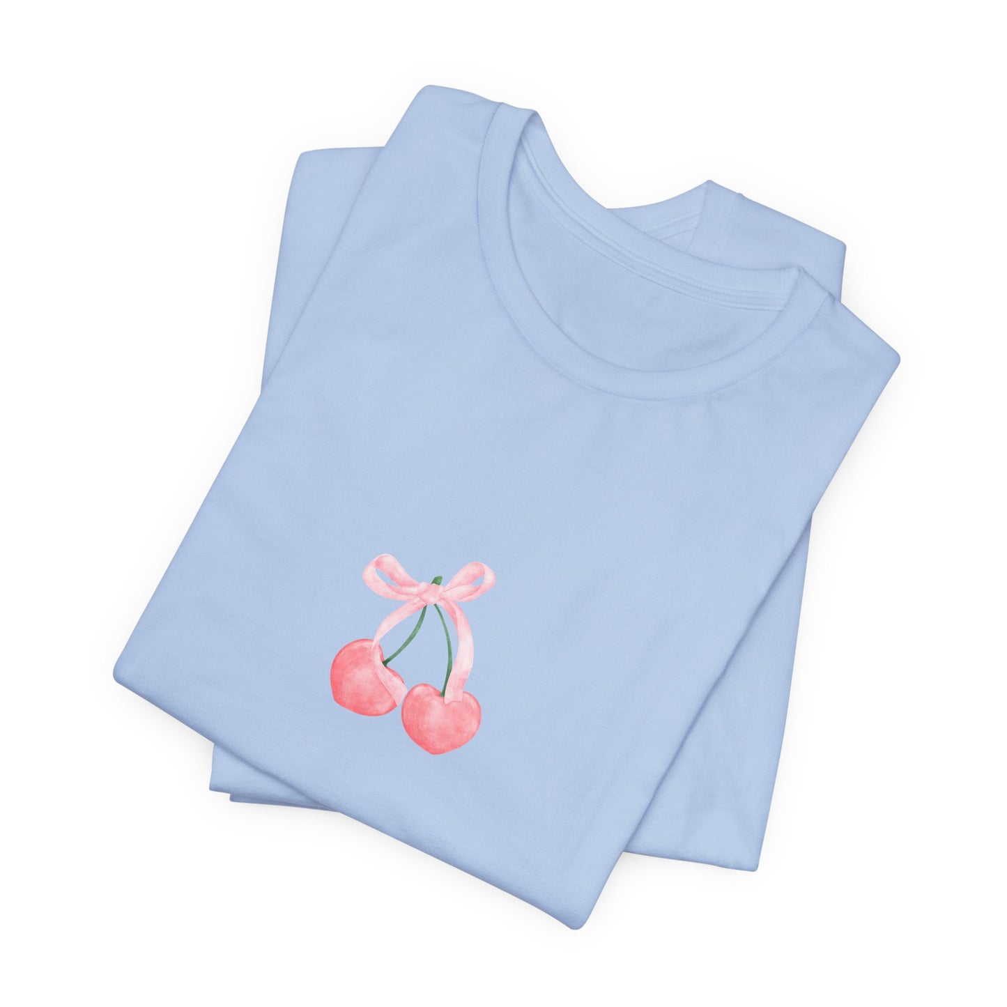 Coquette Cherries Jersey Short Sleeve Tee