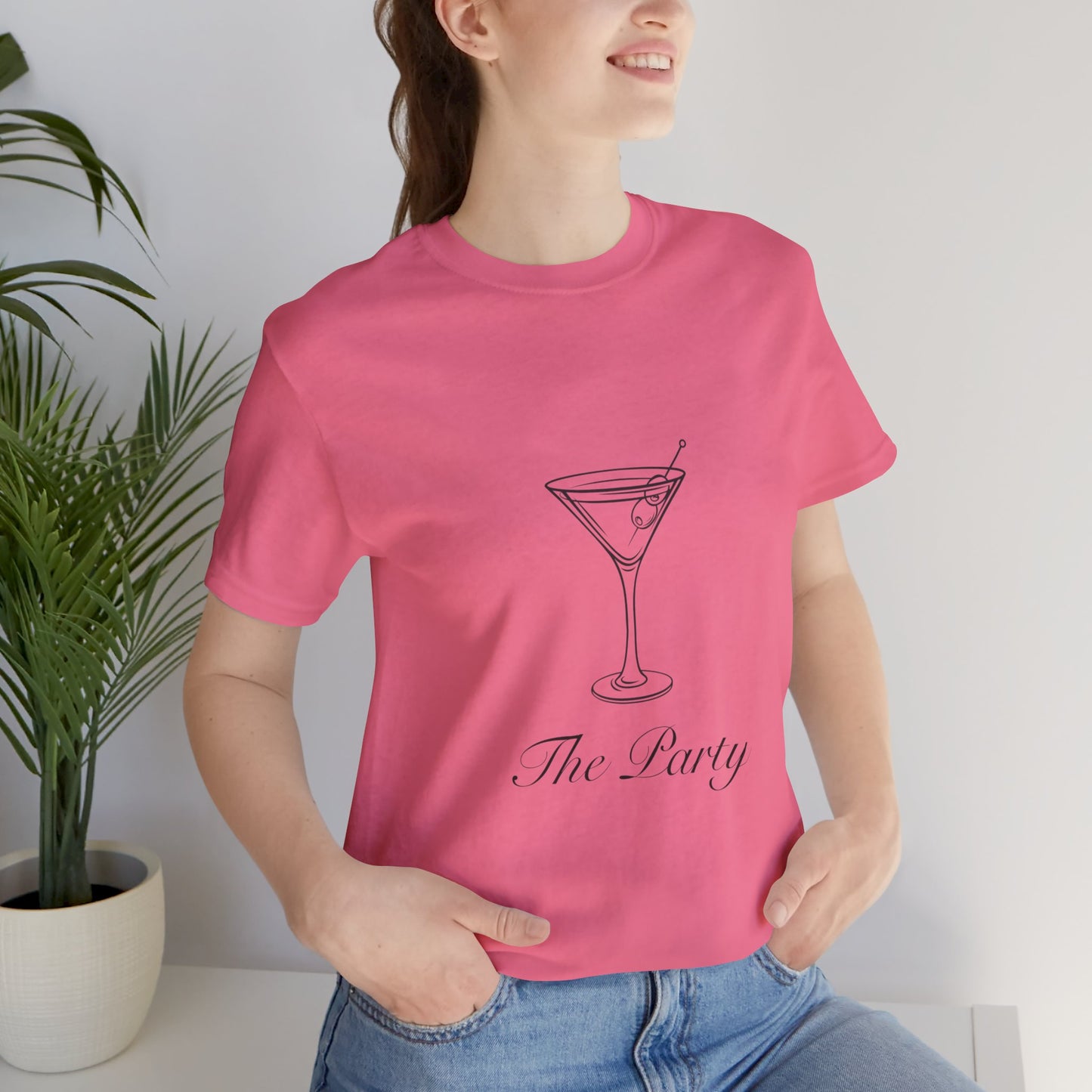 The Party Bachelorette Bridesmaids Jersey Short Sleeve Tee