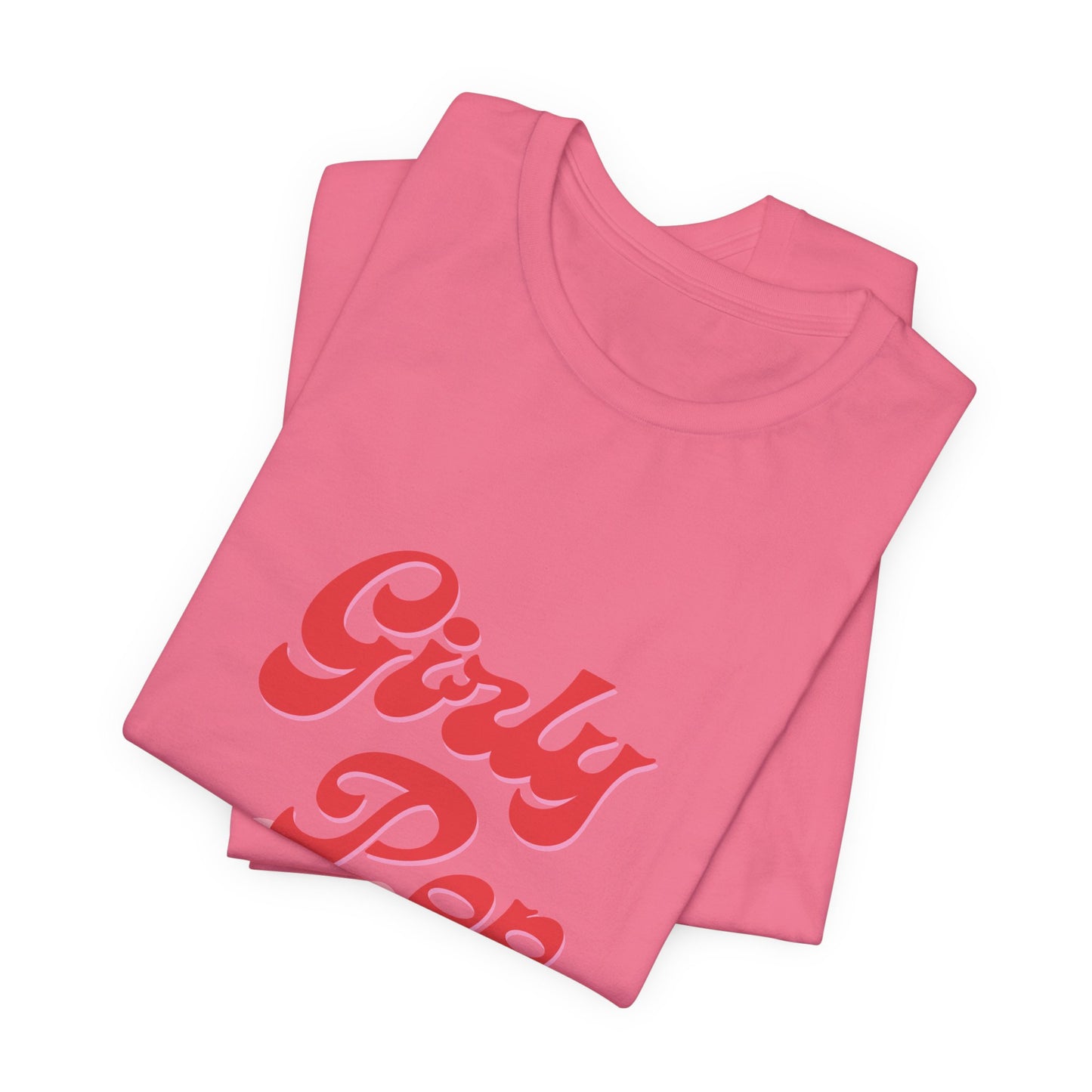 Girly pop graphic Jersey Short Sleeve Tee