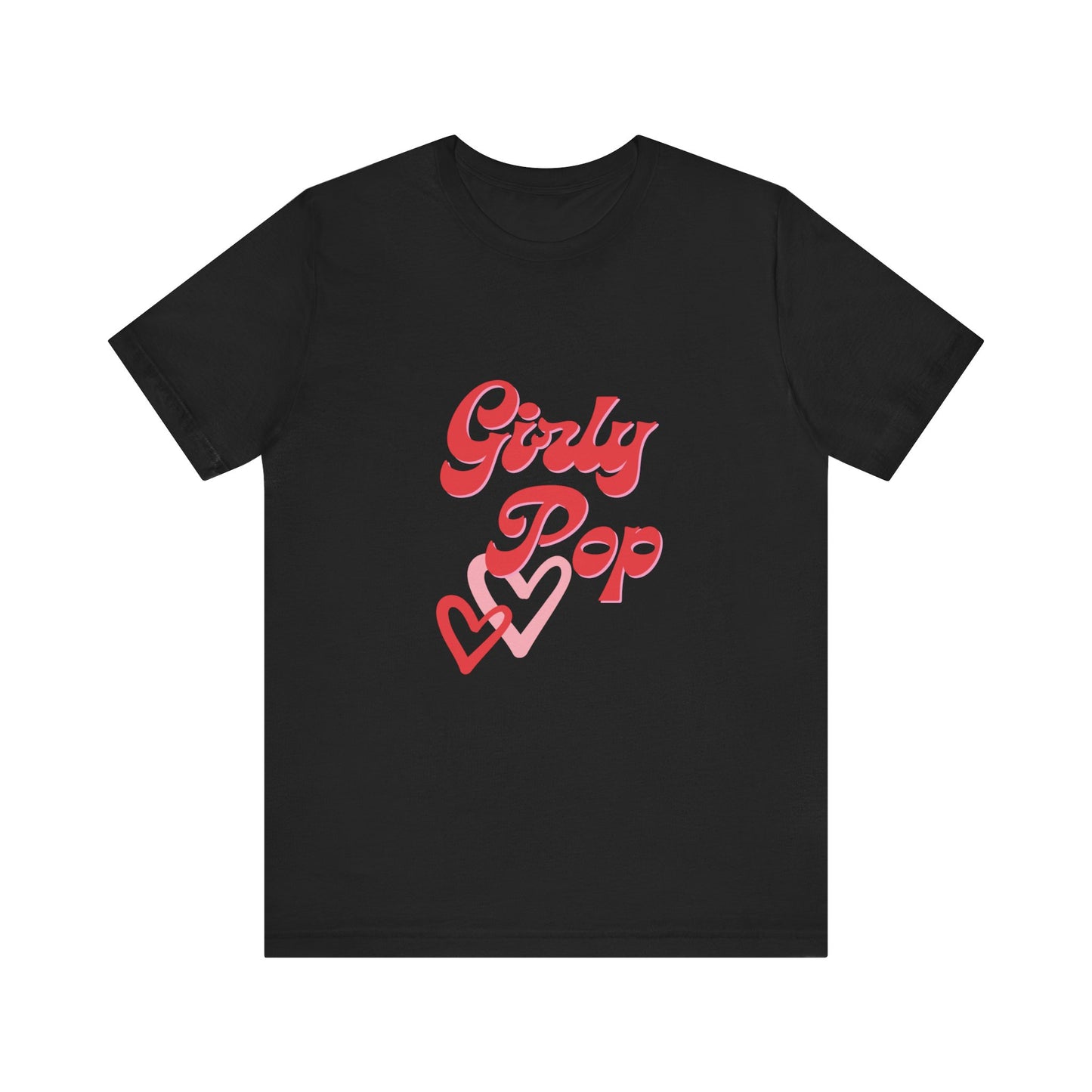 Girly pop graphic Jersey Short Sleeve Tee