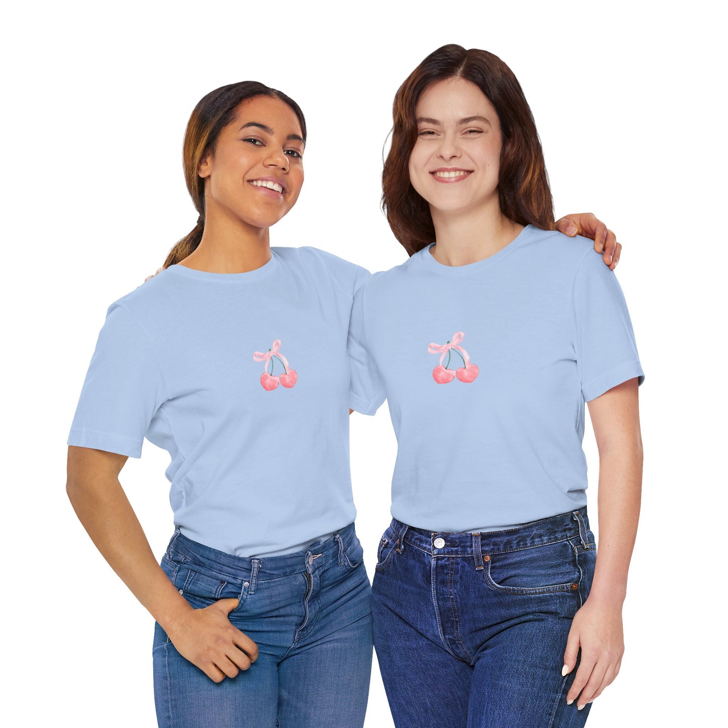 Coquette Cherries Jersey Short Sleeve Tee