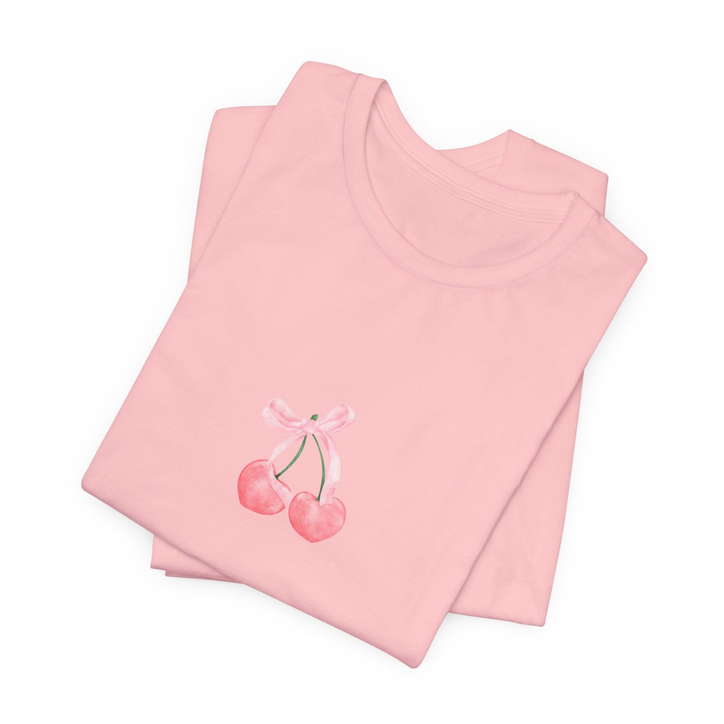 Coquette Cherries Jersey Short Sleeve Tee
