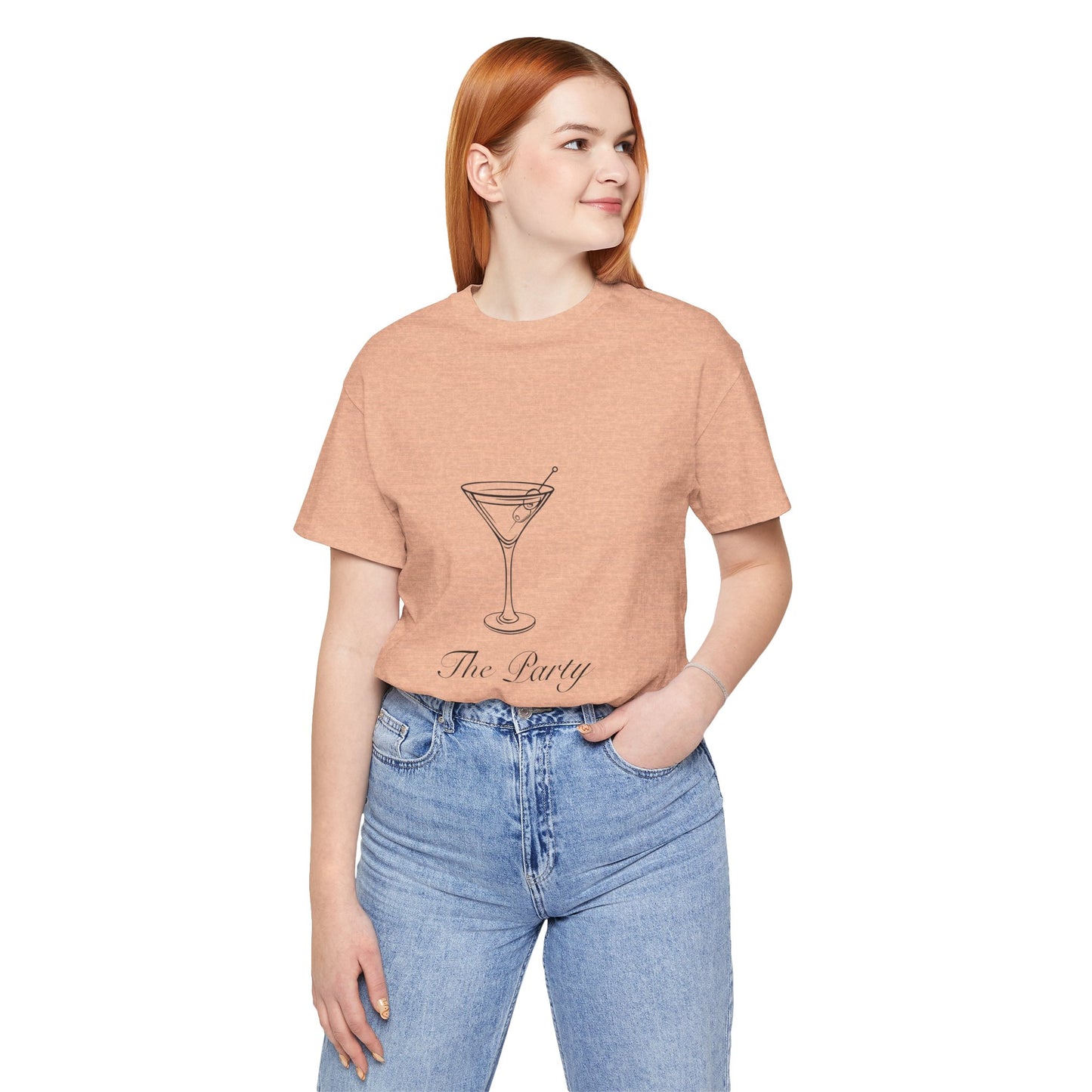 The Party Bachelorette Bridesmaids Jersey Short Sleeve Tee