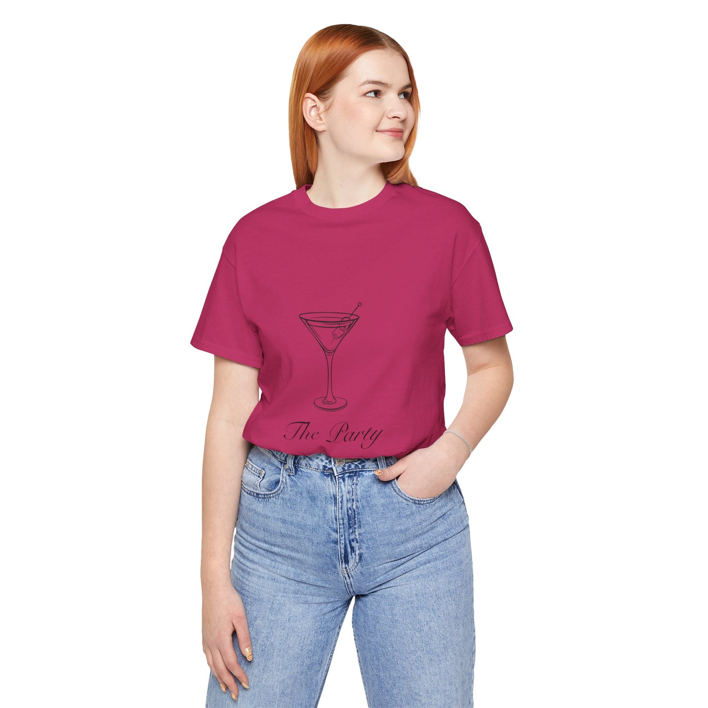 The Party Bachelorette Bridesmaids Jersey Short Sleeve Tee