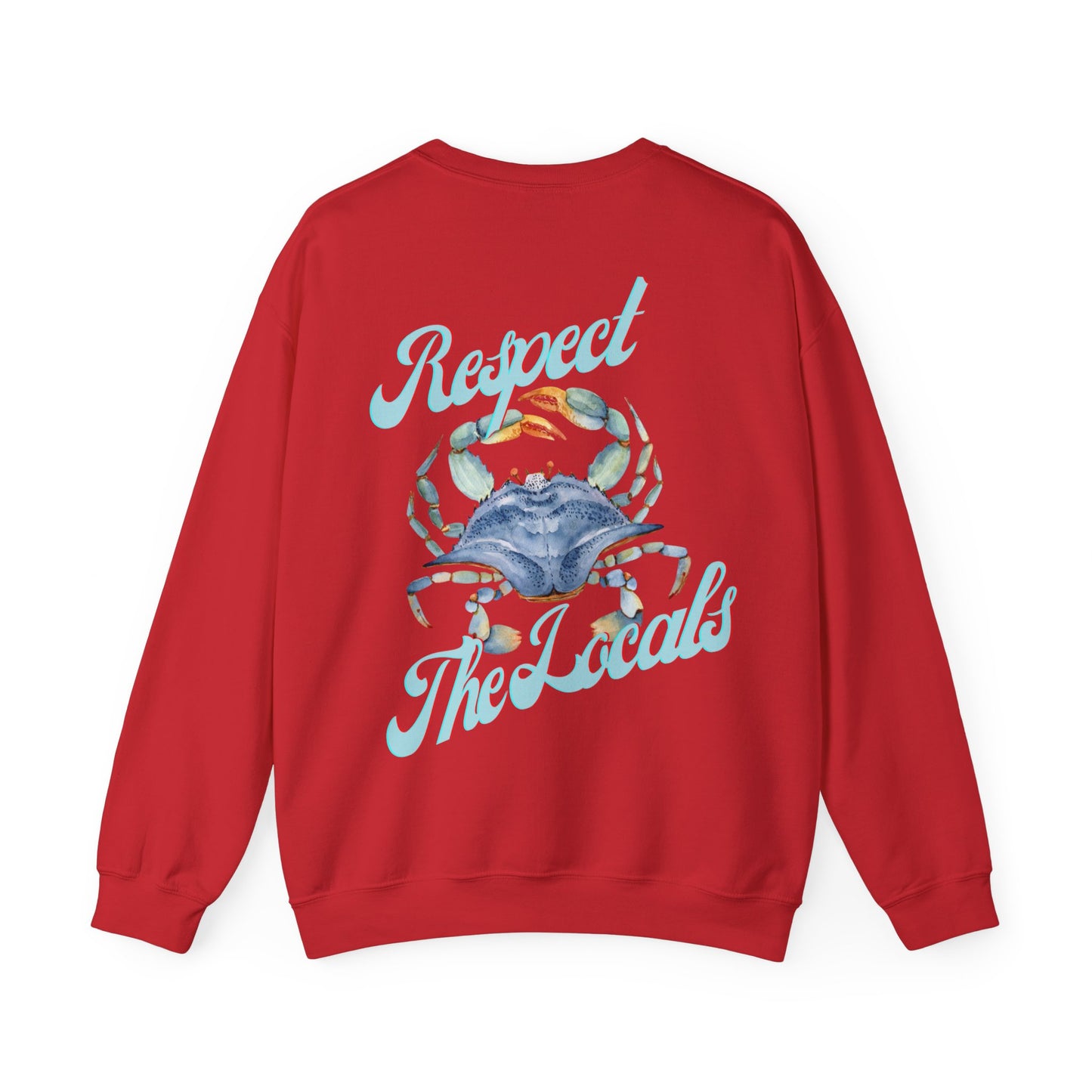 Respect the Locals Unisex Heavy Blend™ Crewneck Sweatshirt