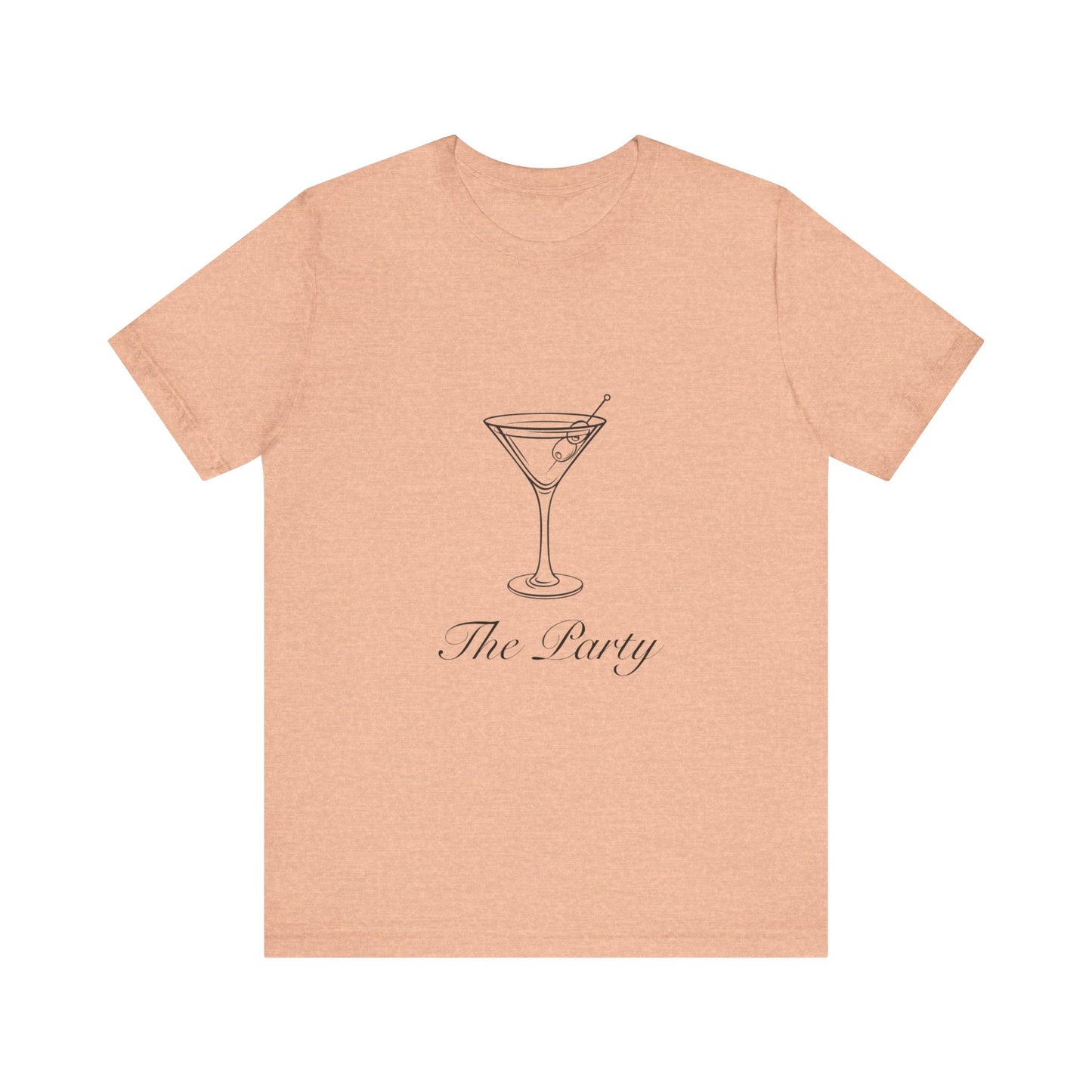 The Party Bachelorette Bridesmaids Jersey Short Sleeve Tee