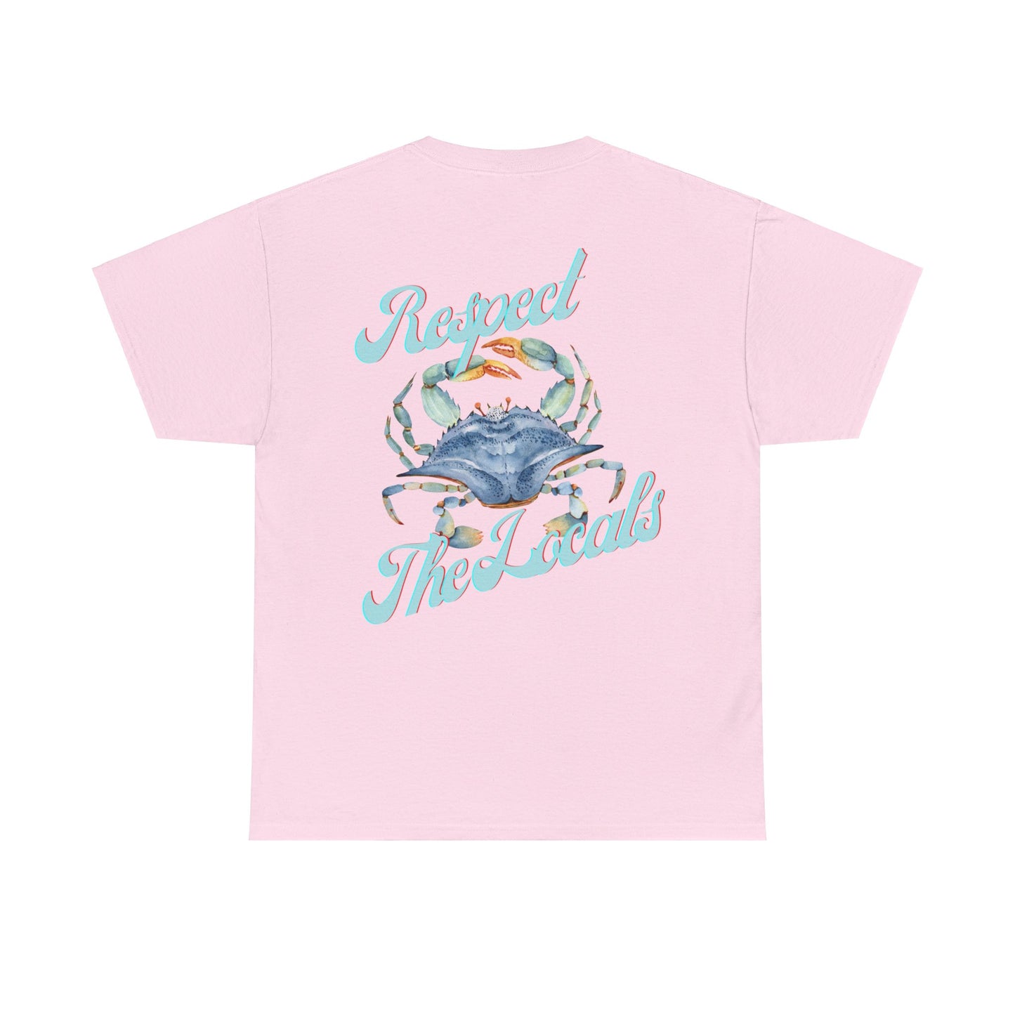 Respect the Locals Crab Unisex Heavy Cotton Tee