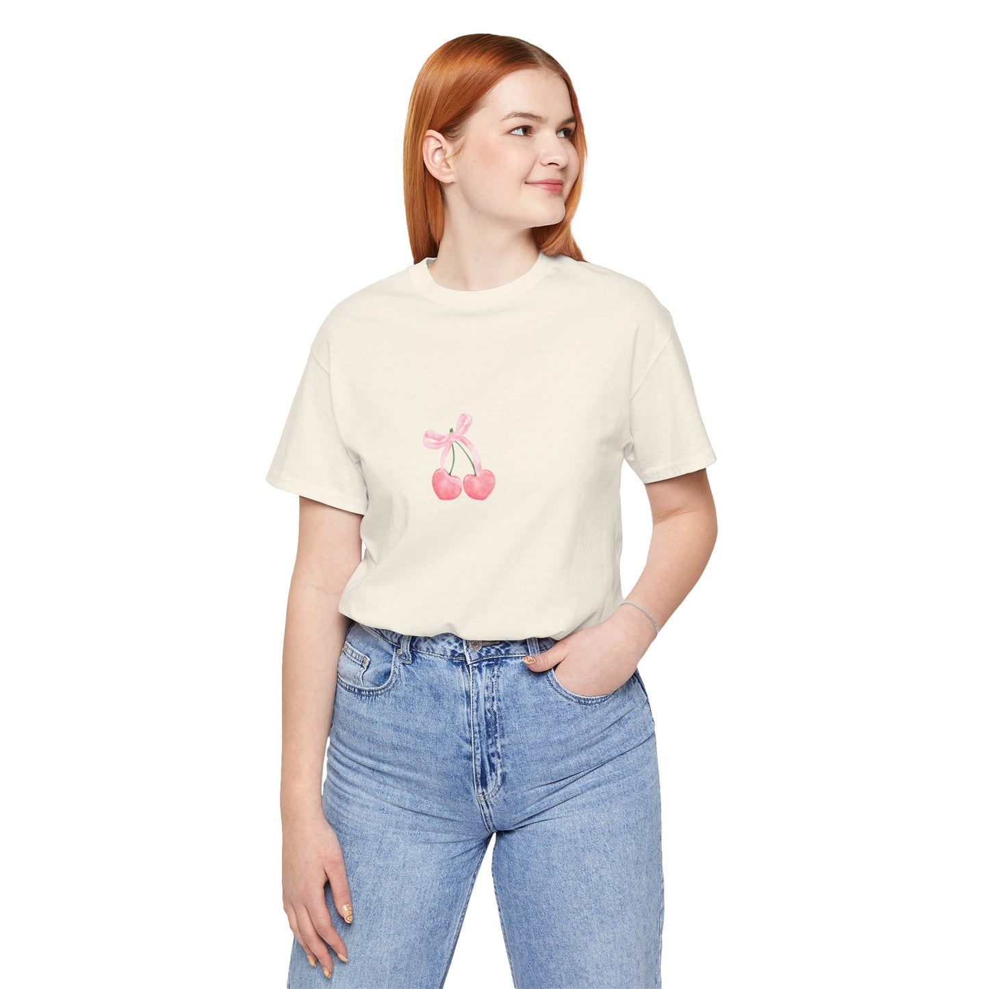Coquette Cherries Jersey Short Sleeve Tee