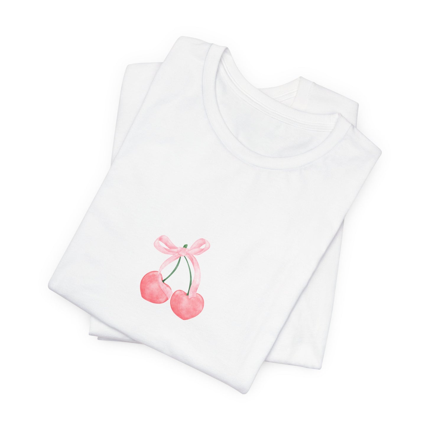 Coquette Cherries Jersey Short Sleeve Tee
