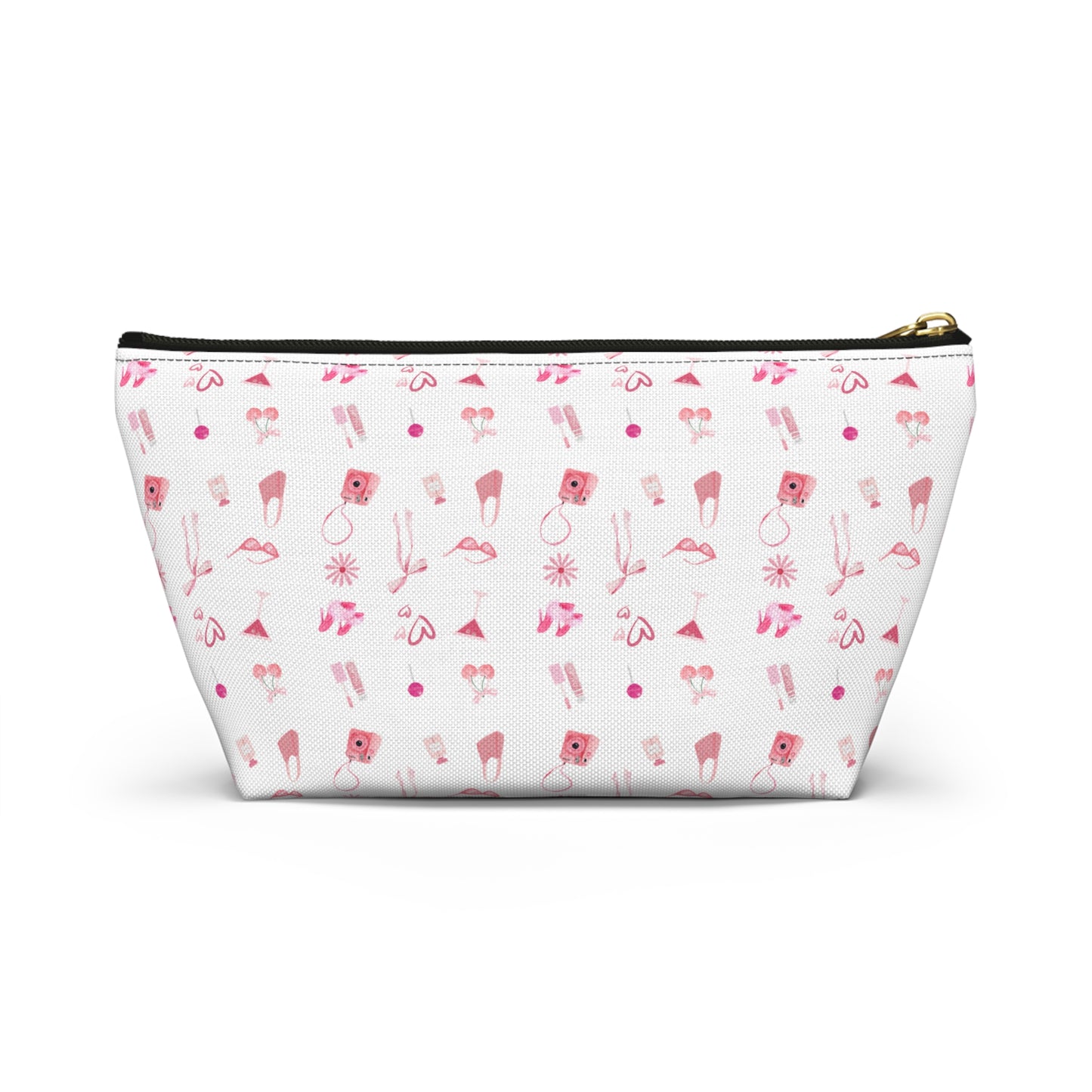 Coquette Makeup Travel Toiletry Accessory Pouch w T-bottom