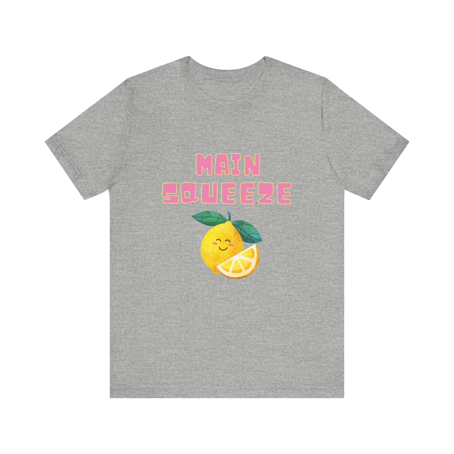 Main squeeze lemon graphic Short Sleeve Tee