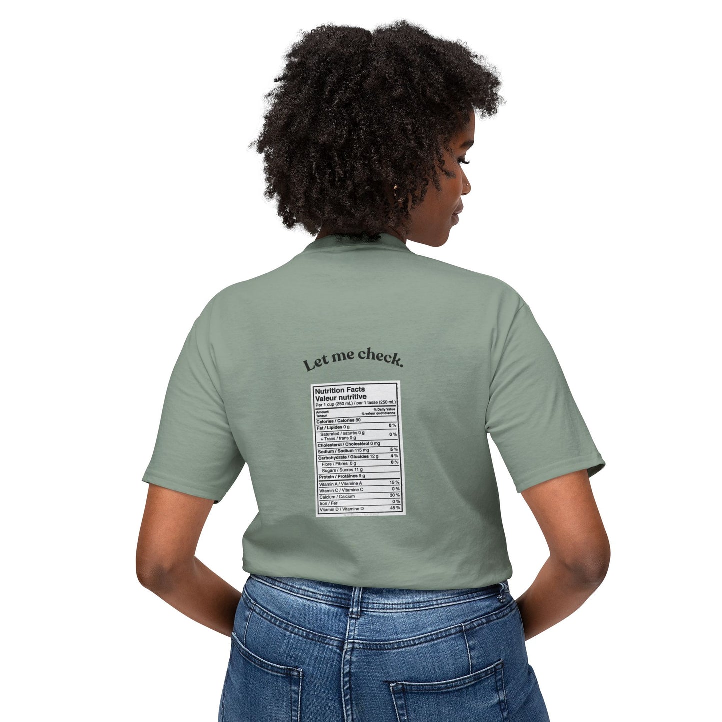 Let Me Check Ingredients Shirt