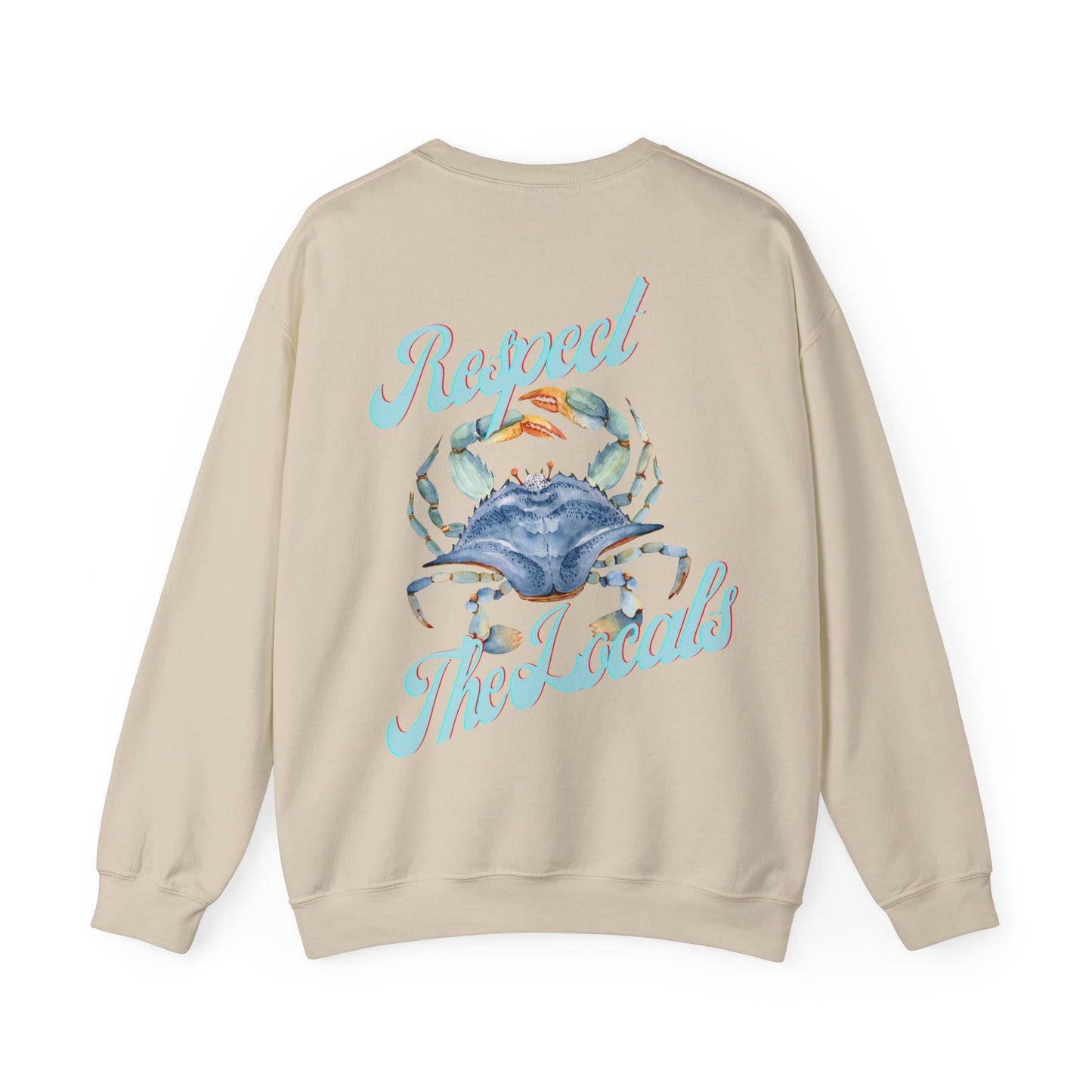 Respect the Locals Unisex Heavy Blend™ Crewneck Sweatshirt