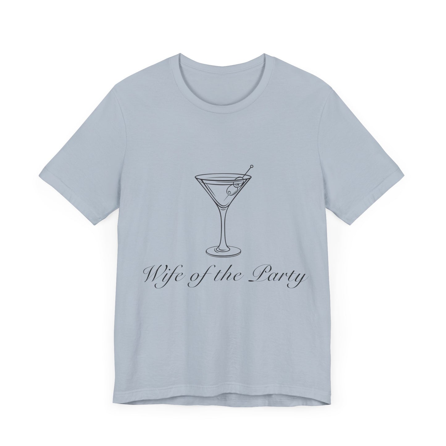 Wife of The Party Bachelorette Jersey Short Sleeve Tee