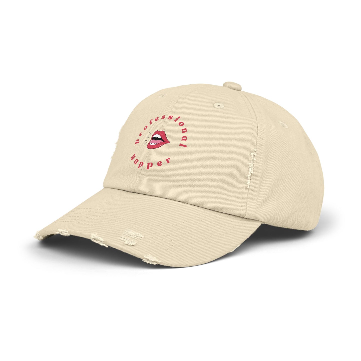 Professional Yapper Distressed Cap