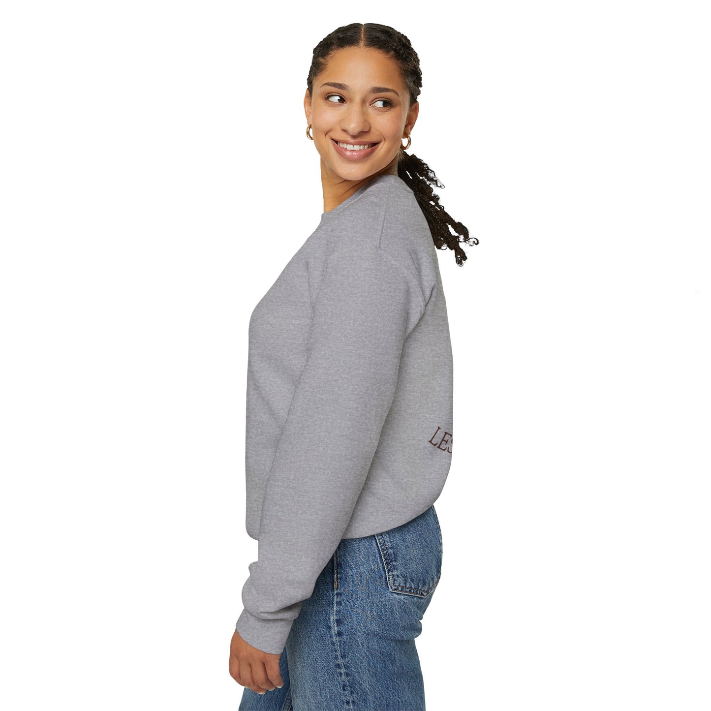 More Espresso Less Depresso Unisex Heavy Blend™ Crewneck Sweatshirt