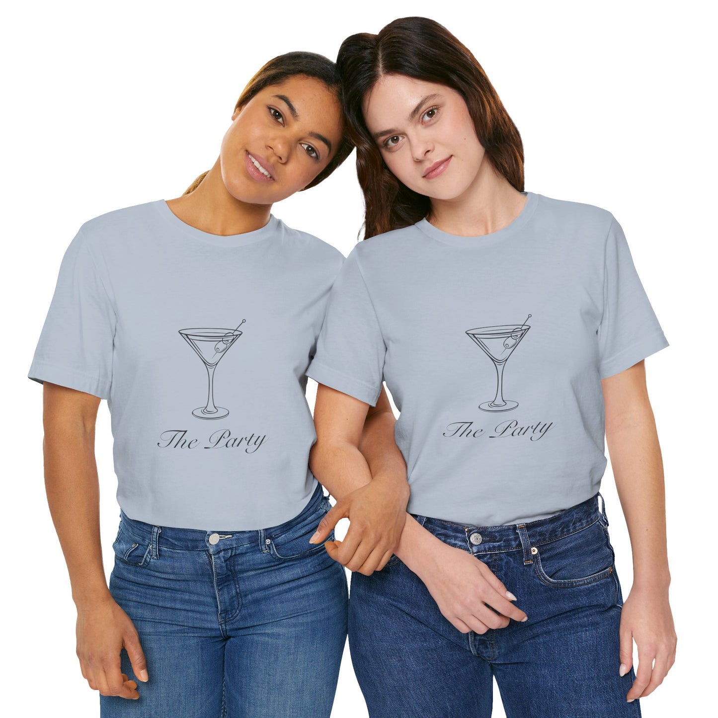 The Party Bachelorette Bridesmaids Jersey Short Sleeve Tee