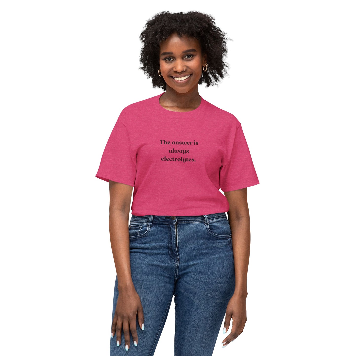 The Answer Is Always Electrolytes Shirt