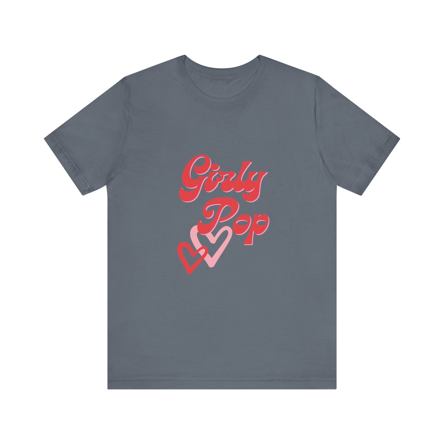 Girly pop graphic Jersey Short Sleeve Tee