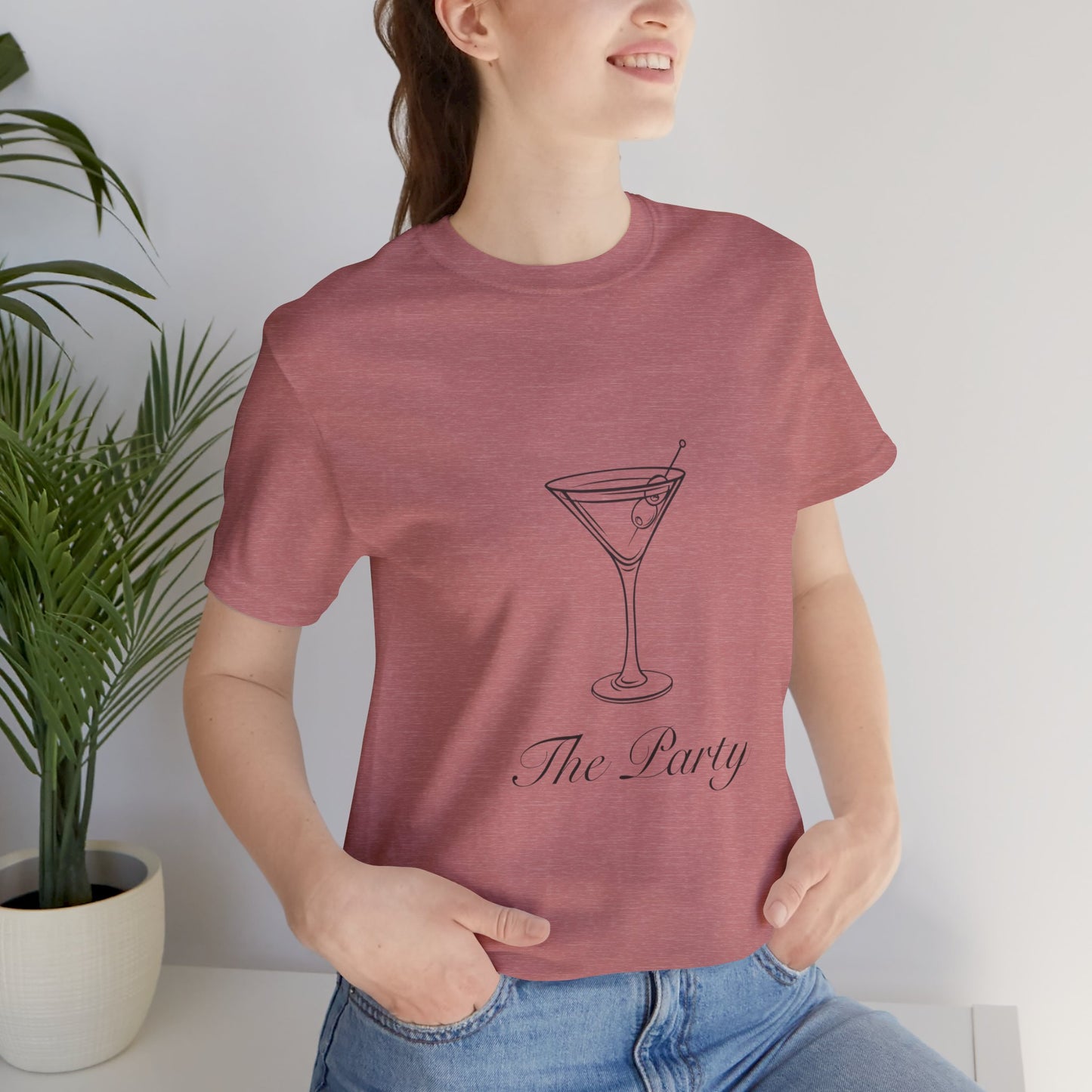 The Party Bachelorette Bridesmaids Jersey Short Sleeve Tee